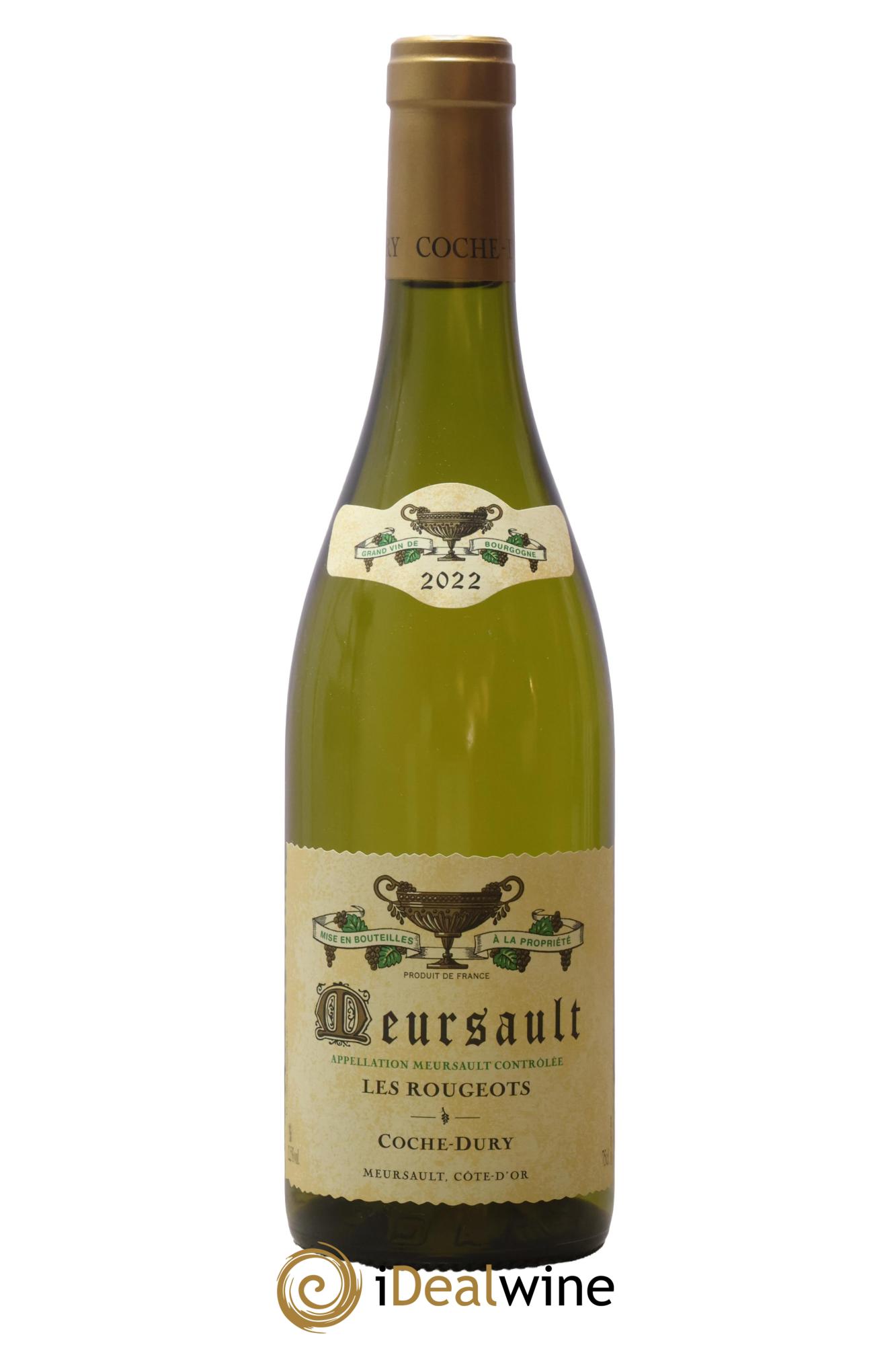 Meursault Les Rougeots Coche Dury (Domaine) 2022 - Lot de 1 bouteille - 0