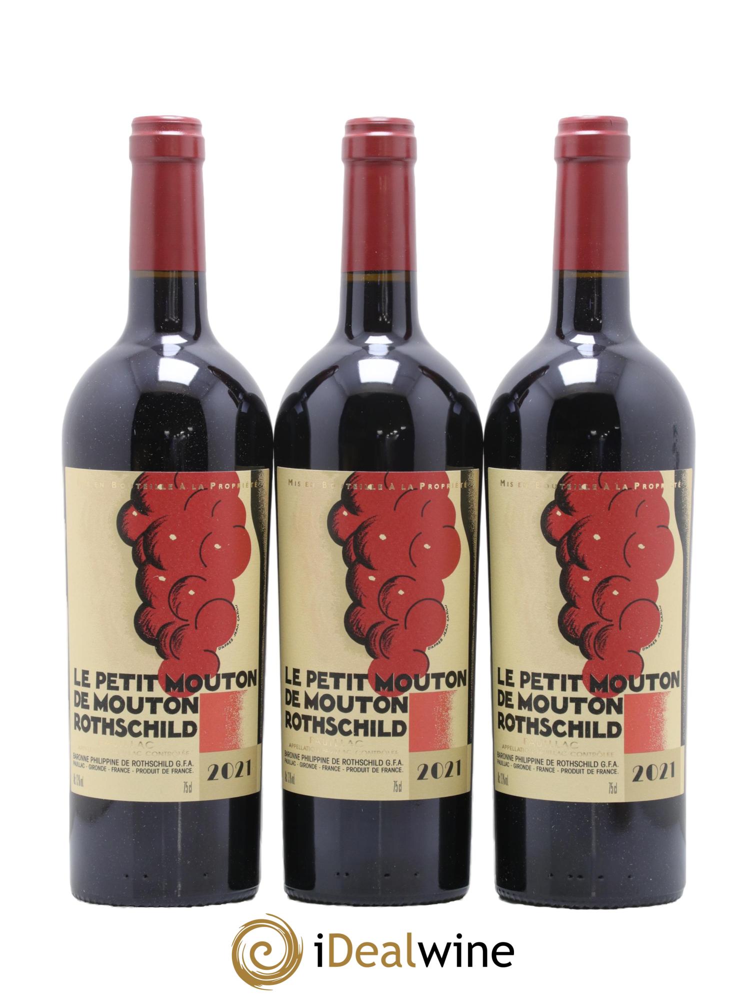 Petit Mouton Second Vin 2021 - Lot de 6 bouteilles - 1