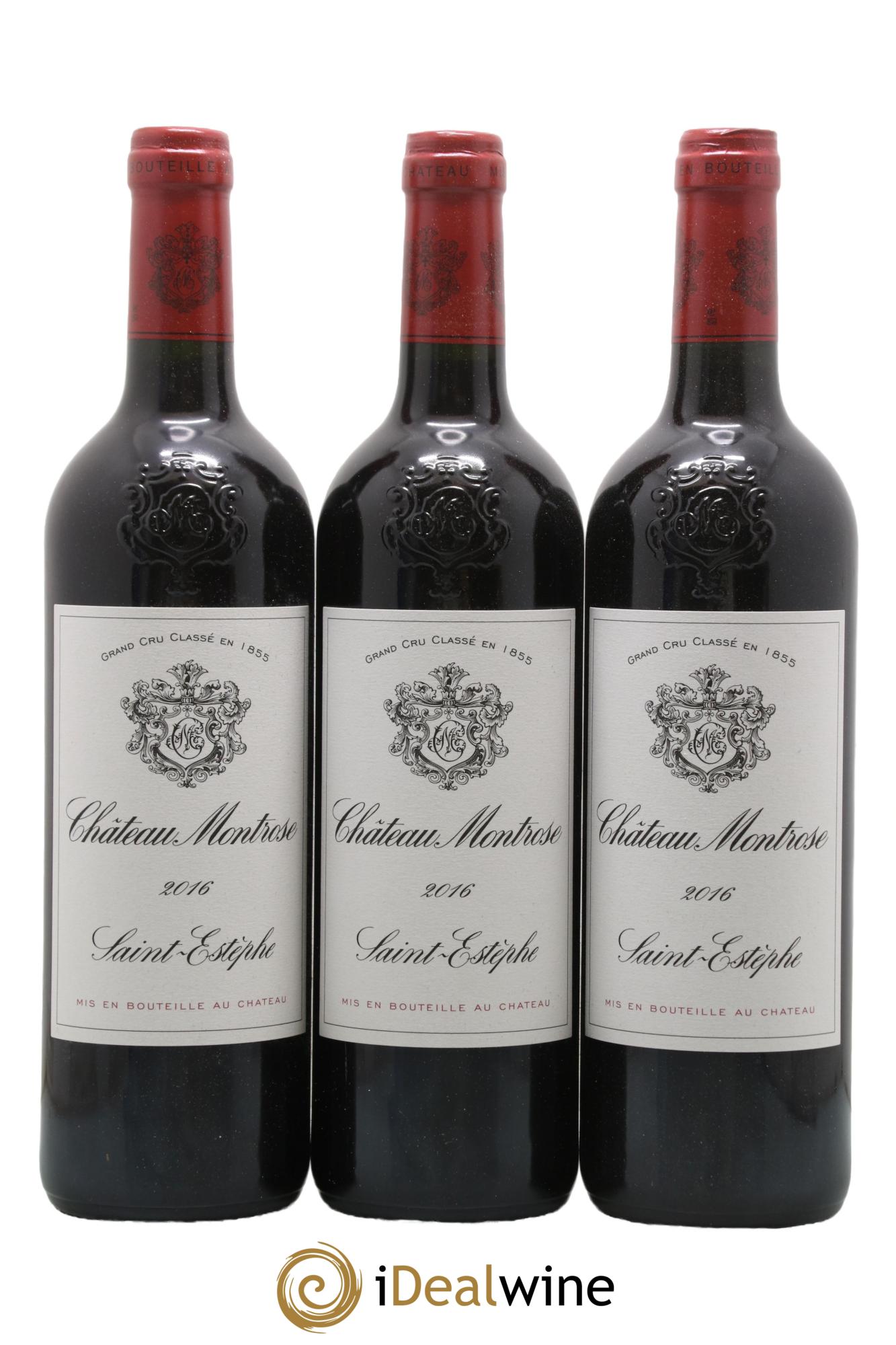 Château Montrose 2ème Grand Cru Classé 2016 - Lot de 6 bouteilles - 1