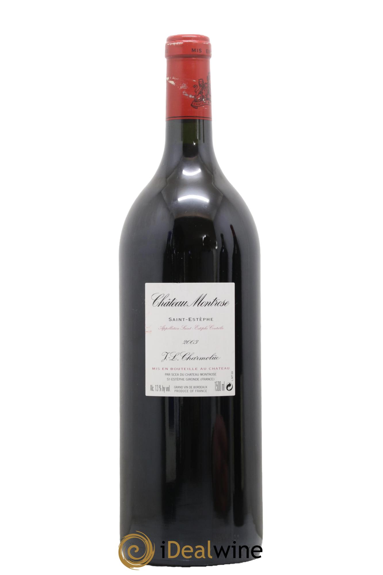 Château Montrose 2ème Grand Cru Classé 2003 - Lot de 1 magnum - 1
