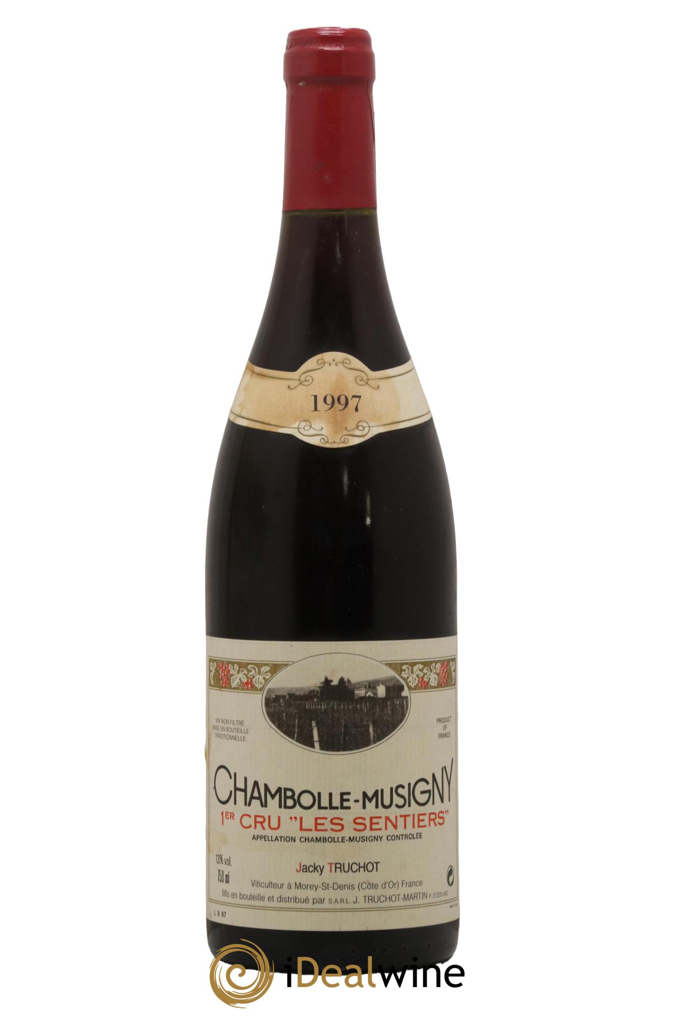 Chambolle-Musigny 1er Cru Les Sentiers Jacky Truchot 1997 - Lotto di 1 bottiglia - 0