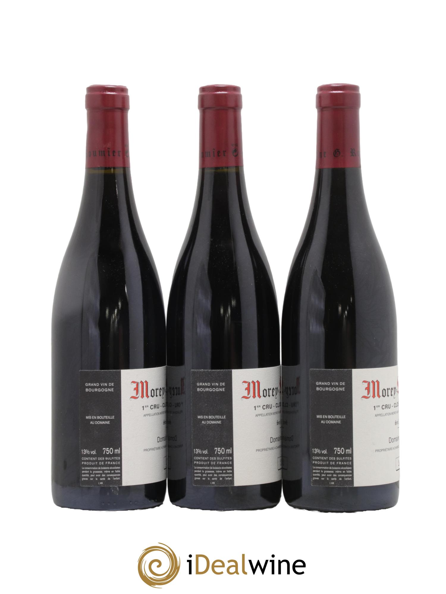 Morey Saint-Denis 1er Cru Clos de la Bussière Georges Roumier (Domaine) 2010 - Lot de 3 bouteilles - 1
