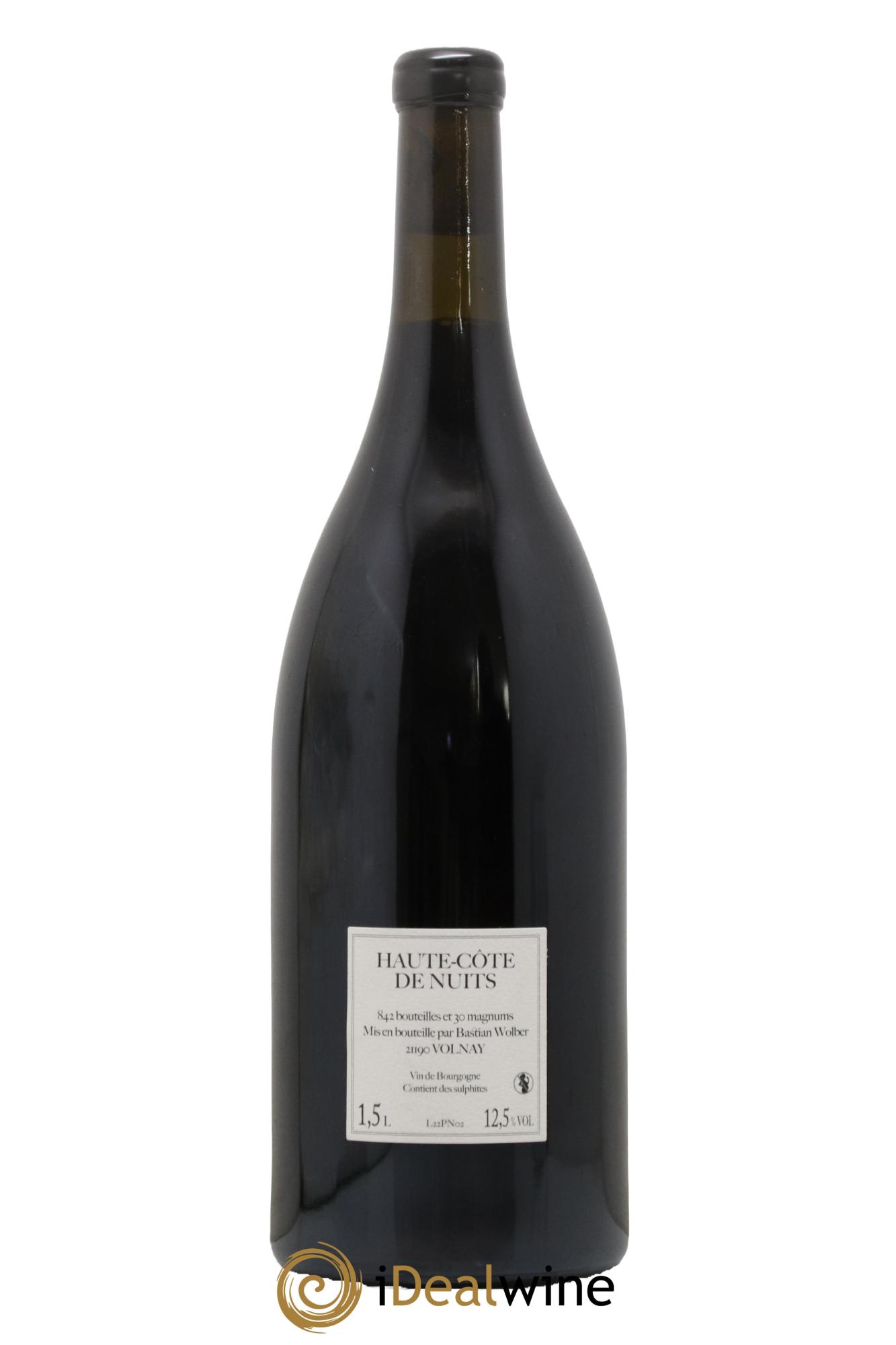 Hautes-Côtes de Nuits Laisse Tomber Bastian Wolber 2022 - Lot de 1 magnum - 1