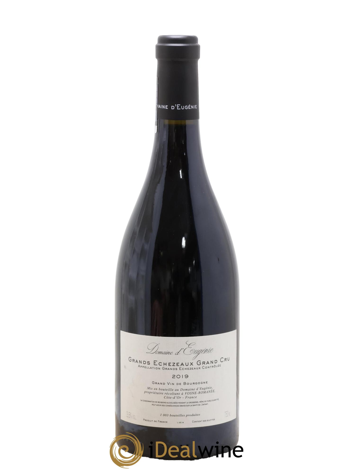 Grands-Echezeaux Grand Cru Domaine René Engel - Domaine Eugénie 2019 - Lot of 1 bottle - 1