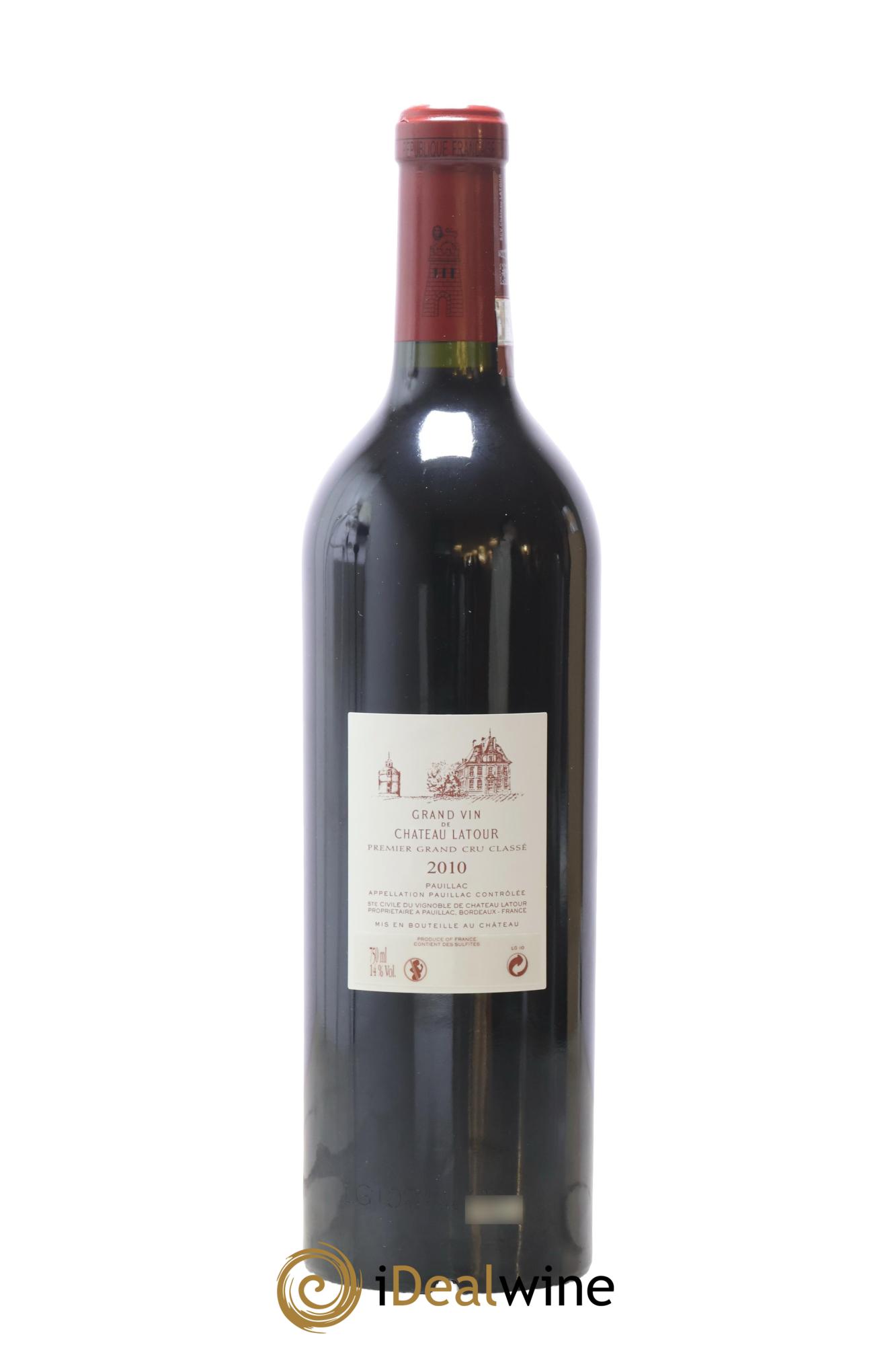 Château Latour 1er Grand Cru Classé 2010 - Lot of 1 bottle - 1