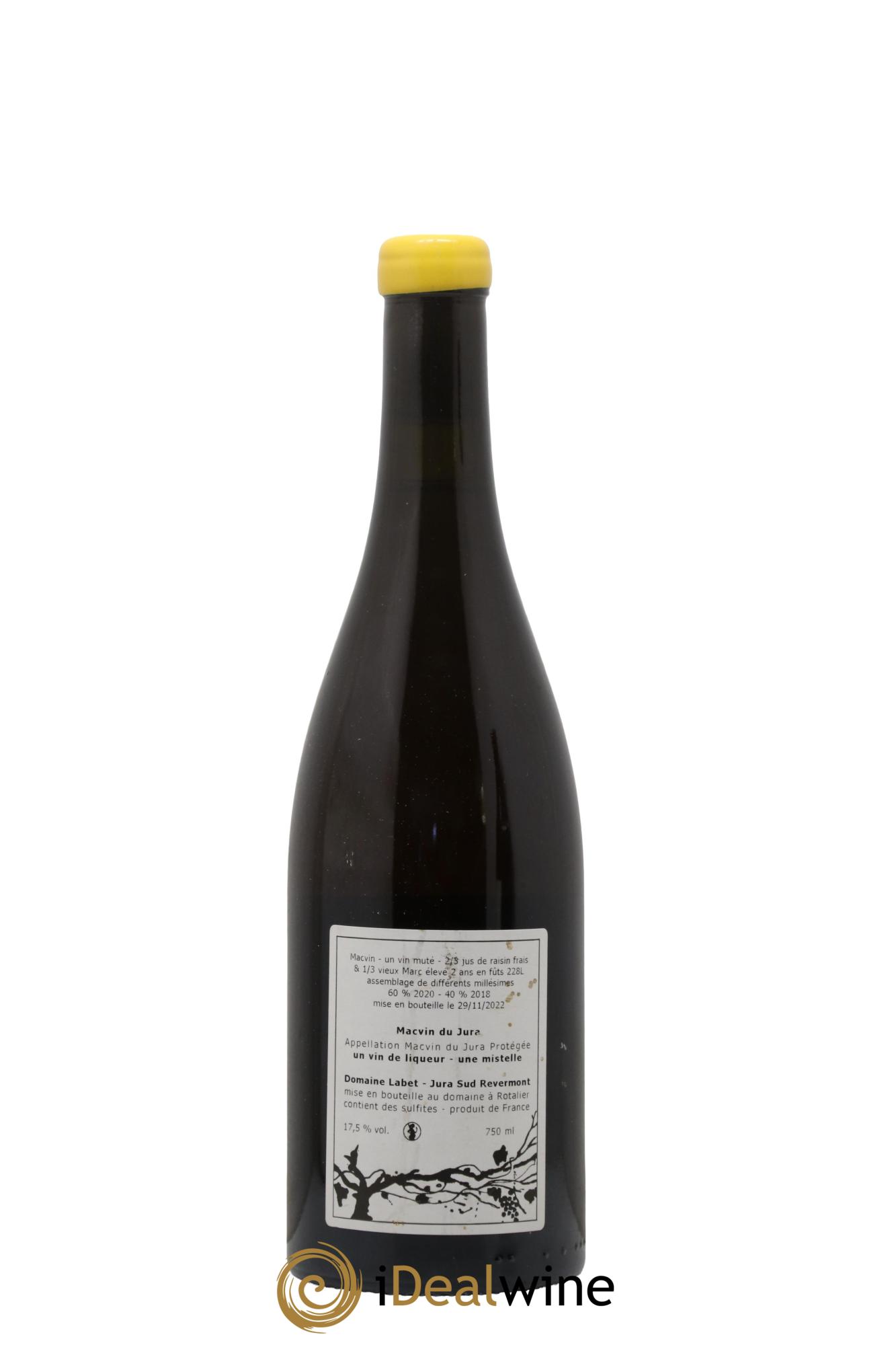 Macvin du Jura Romain - Julien - Charline Labet - Lot de 1 bouteille - 1