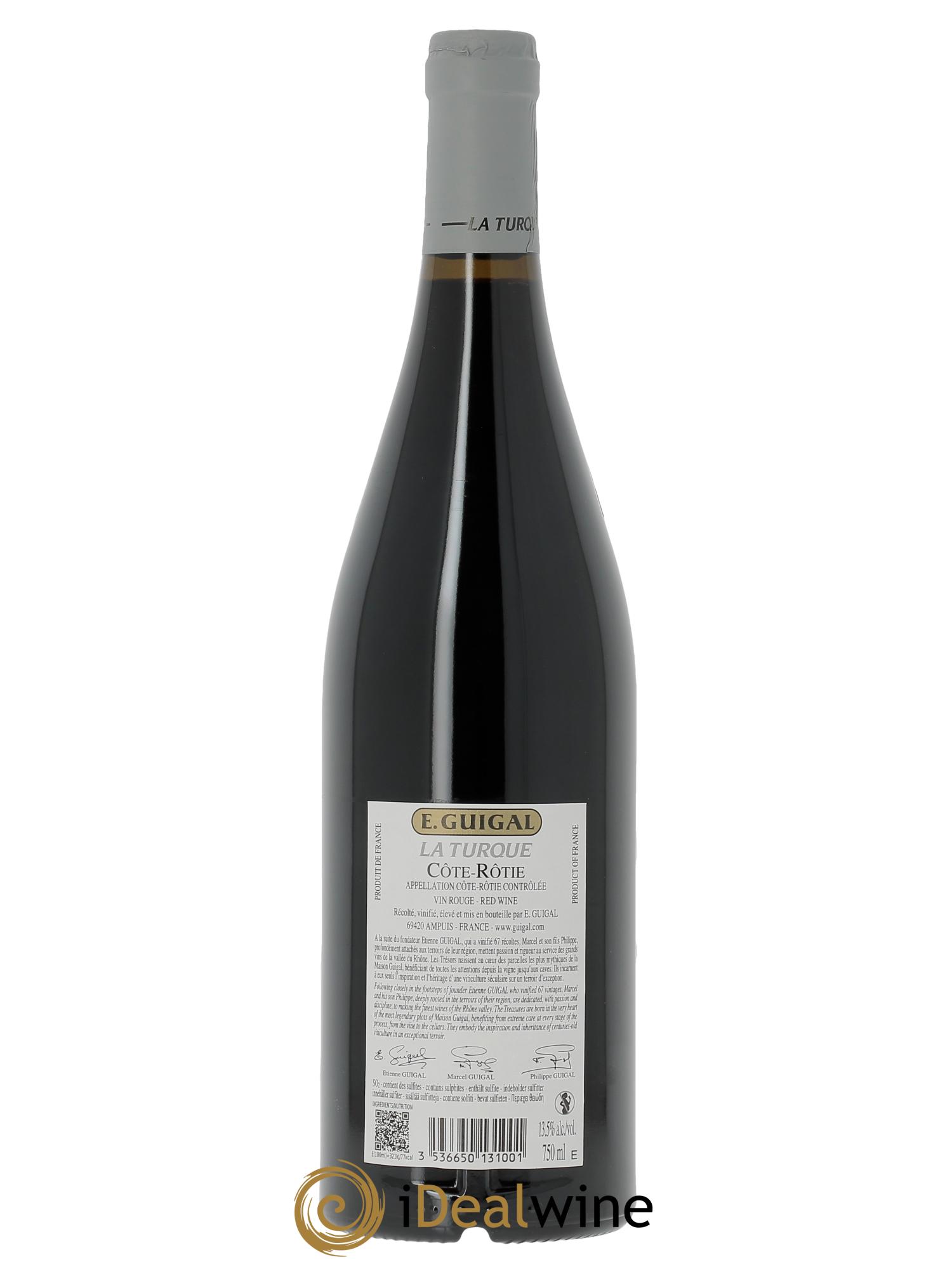 Côte-Rôtie La Turque Guigal (OWC if 6 bts) 2022 - Lot of 1 bottle - 1