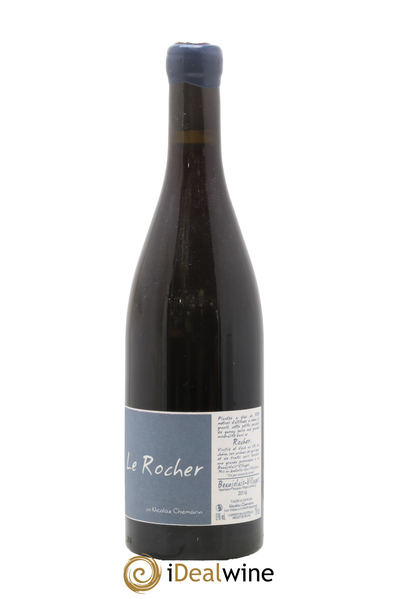 Beaujolais Village Le Rocher Nicolas Chemarin 2016 - Lot de 1 bouteille - 0