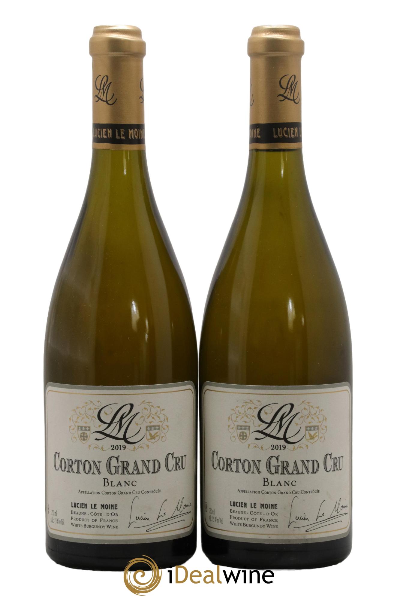 Corton Grand Cru Lucien Le Moine 2019 - Lotto di 2 bottiglie - 0