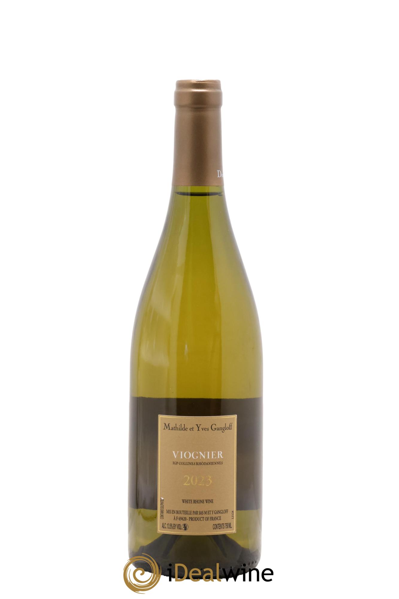 Vin de France Viognier Gangloff (Domaine) 2023 - Lot de 1 bouteille - 1