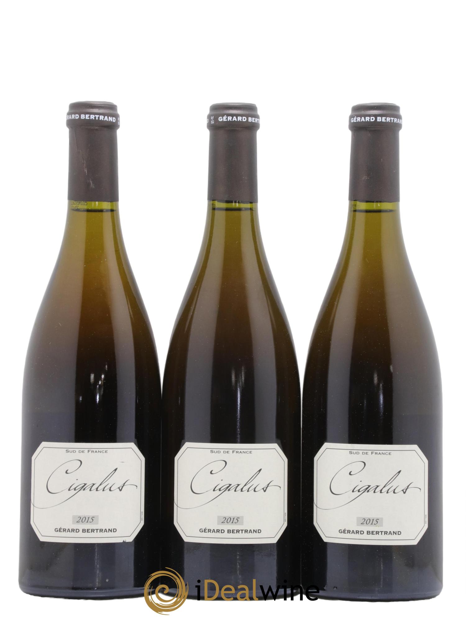 Divers IGP Aude Hauterive Cigalus 2015 - Lot de 3 bouteilles - 0
