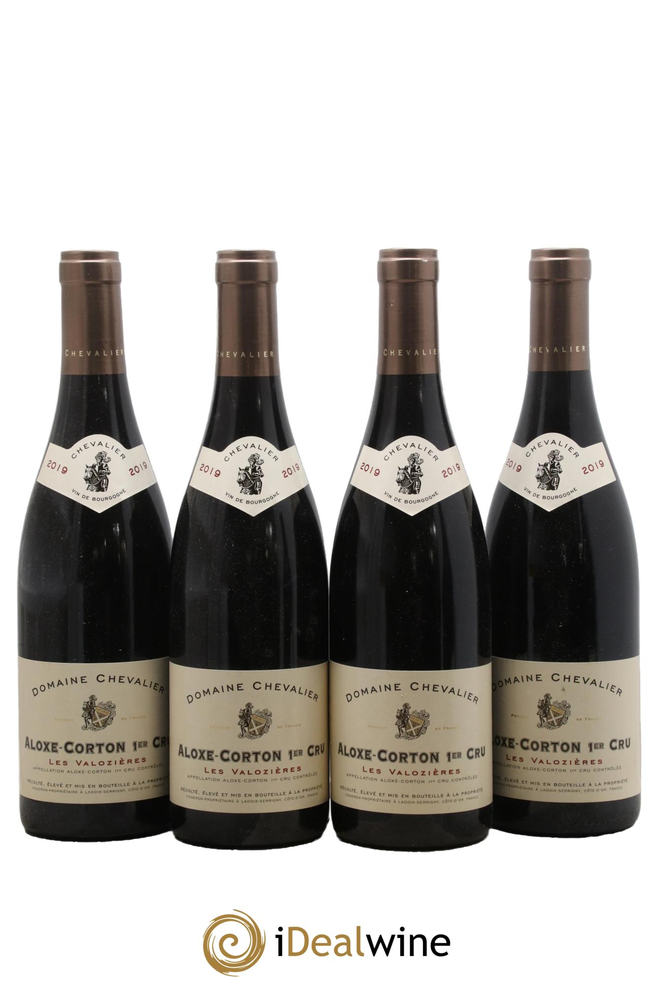 Aloxe-Corton 1er Cru Les Valozières Domaine Chevalier 2019 - Lotto di 4 bottiglie - 0
