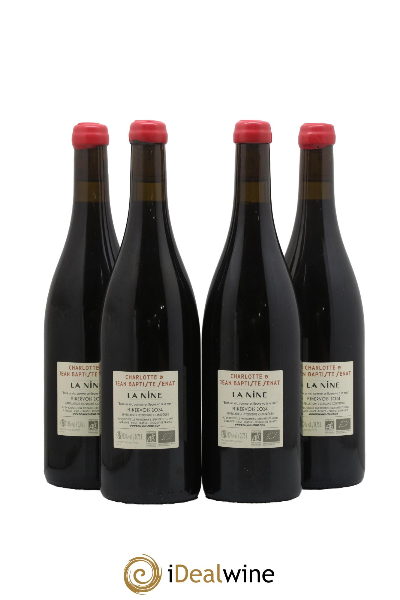 Minervois La Nine Jean-Baptiste Sénat 2024 - Posten von 4 Flaschen - 1