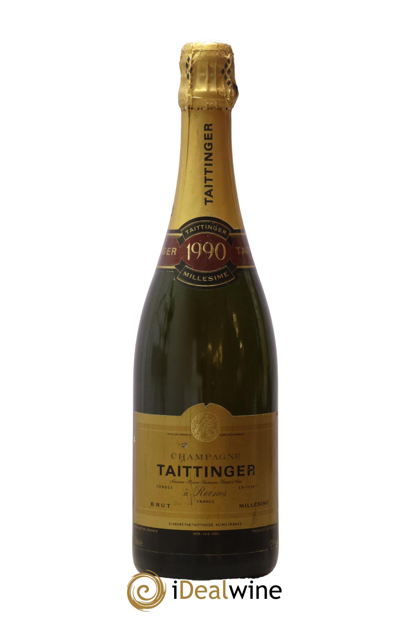 Brut Millésimé Taittinger 1990 - Lot of 1 bottle - 0