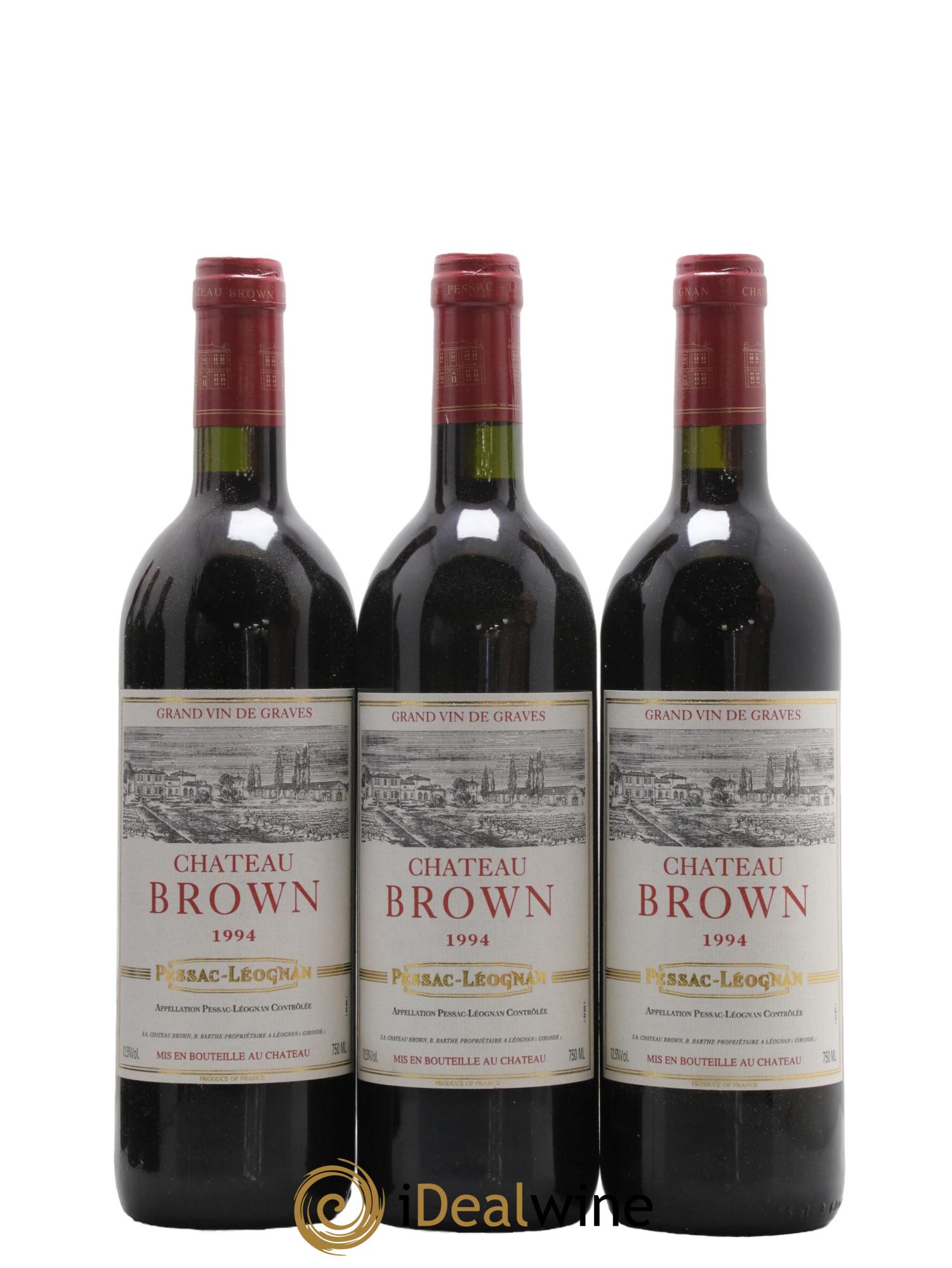 Château Brown 1994 - Lot de 12 bouteilles - 3
