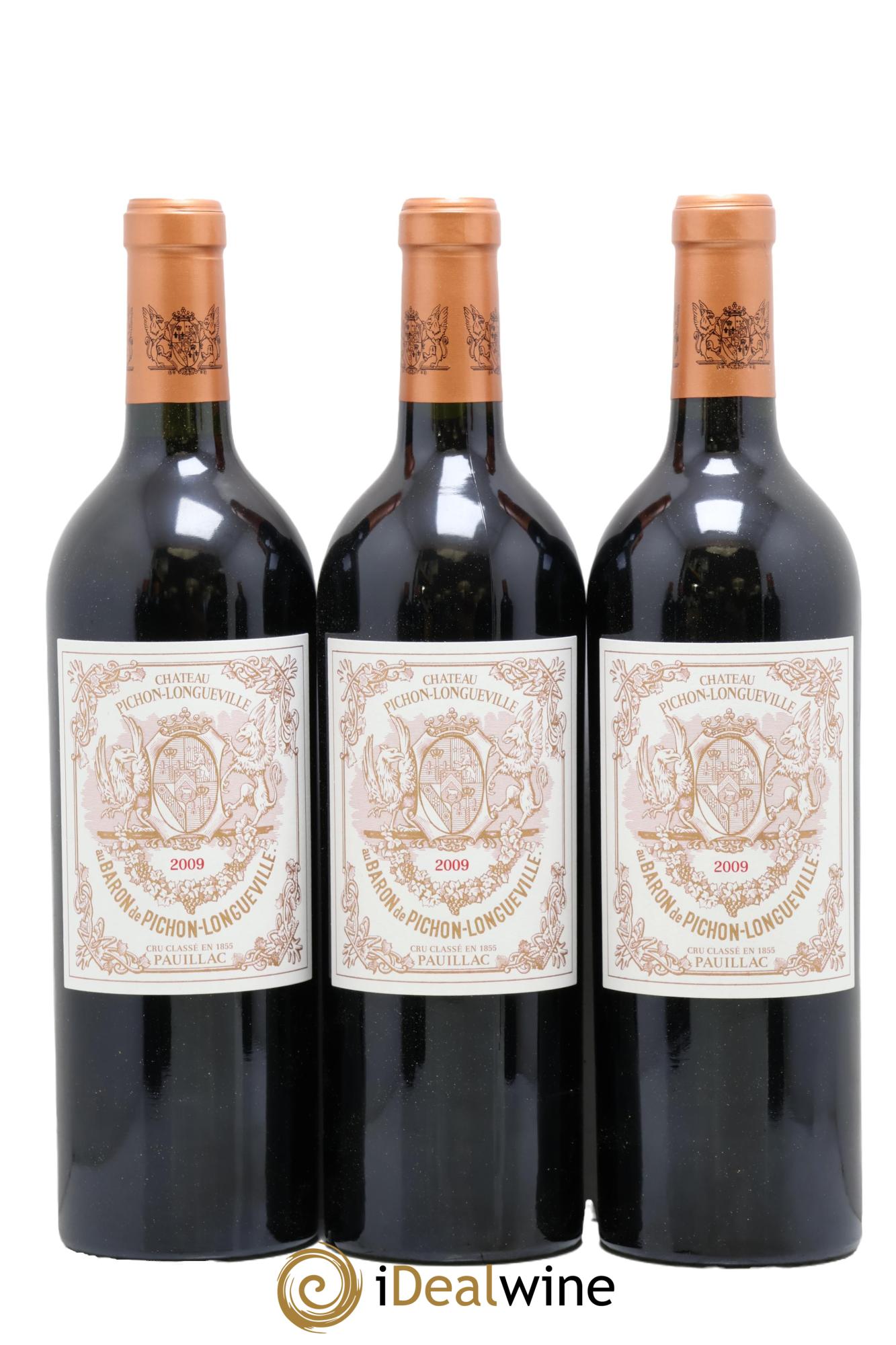 Pichon Longueville Baron 2ème Grand Cru Classé 2009 - Lotto di 6 bottiglie - 1