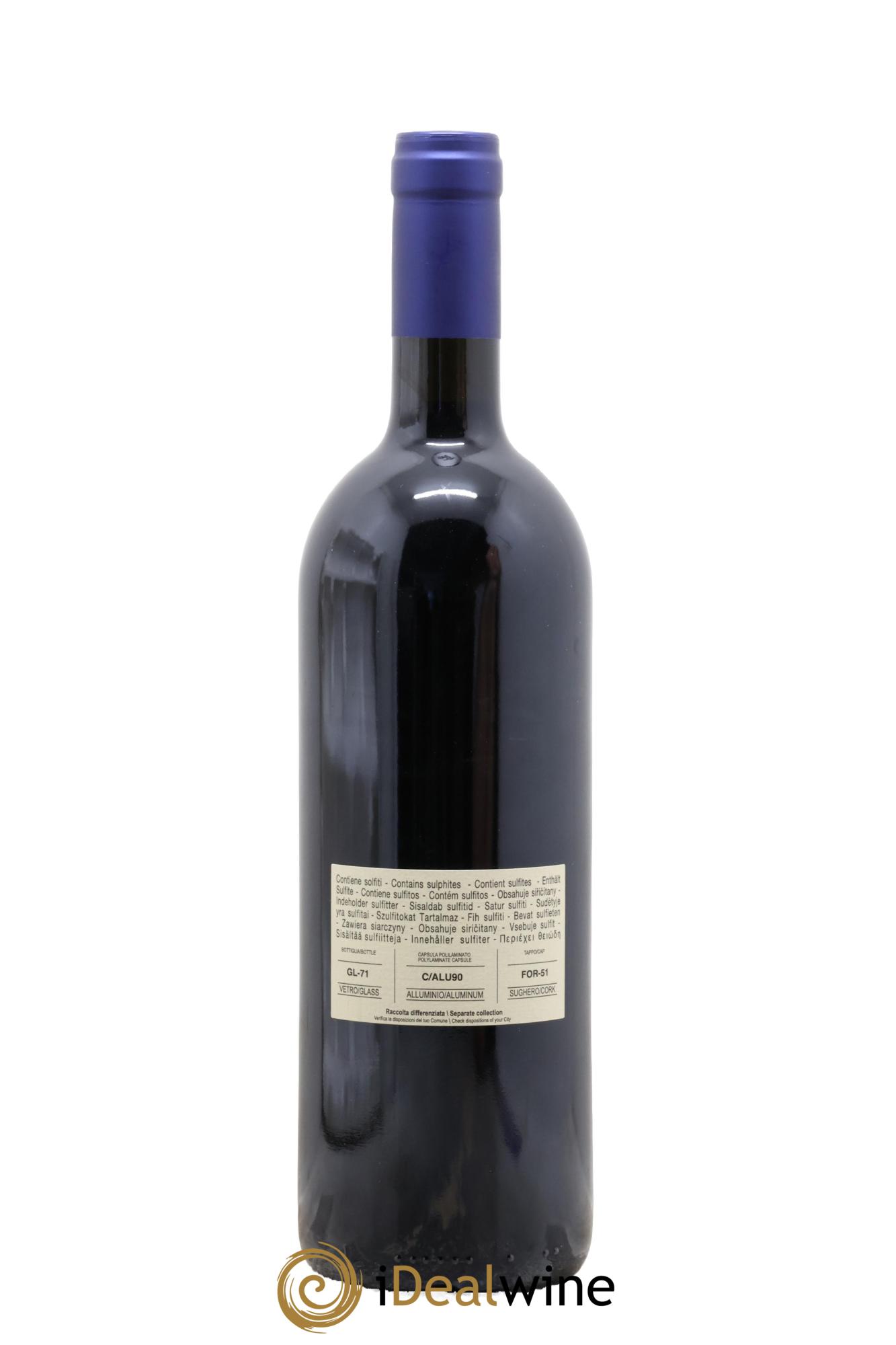 Bolgheri DOC Sassicaia Tenuta San Guido 2022 - Lot de 1 bouteille - 1
