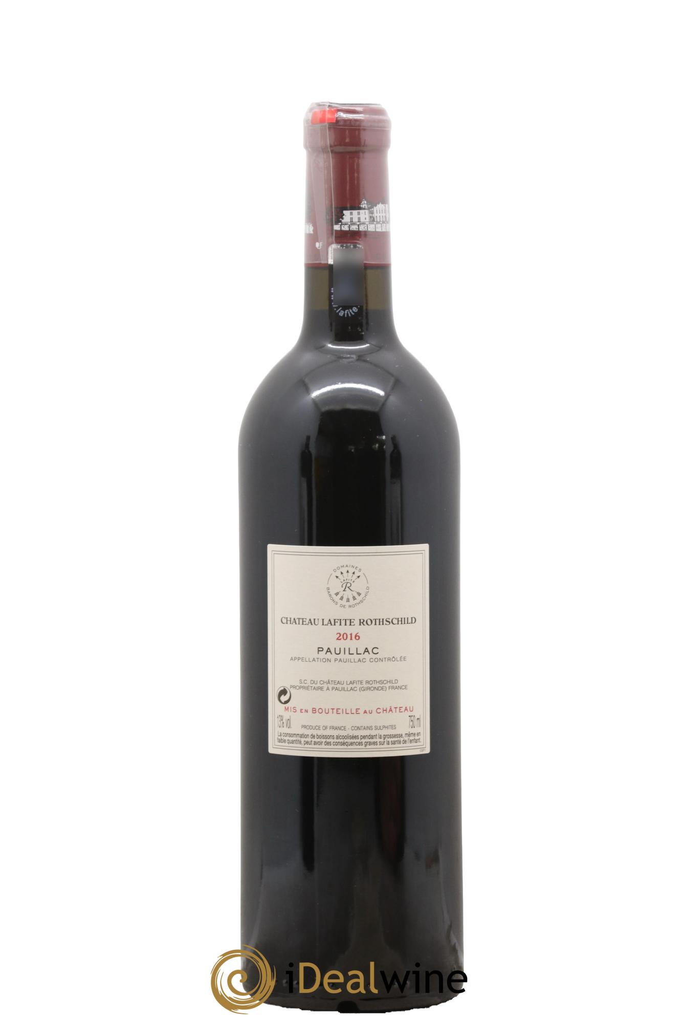 Château Lafite Rothschild 1er Grand Cru Classé 2016 - Lot of 1 bottle - 1