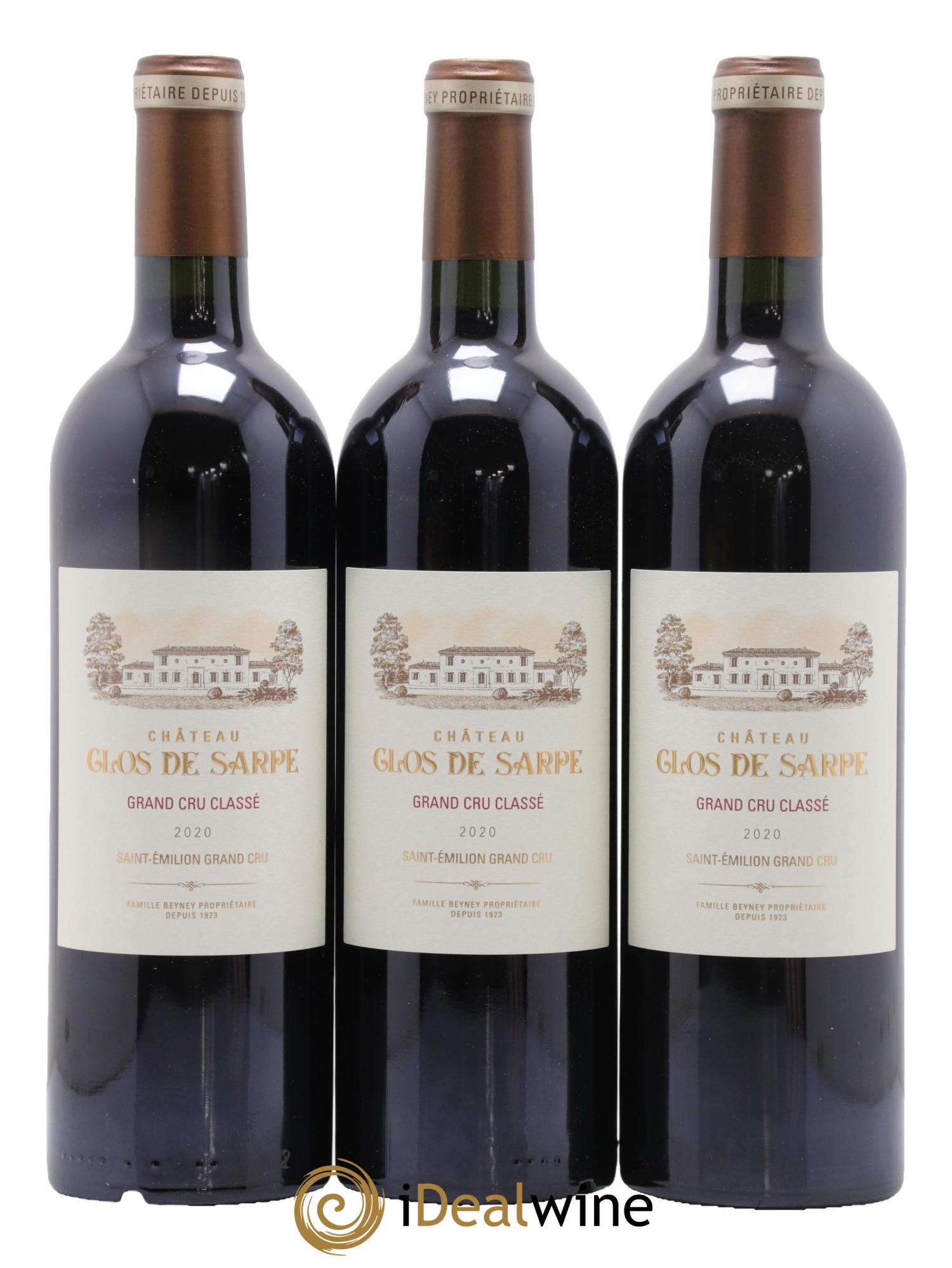 Clos de Sarpe Grand Cru Classé 2020 - Lotto di 12 bottiglie - 1