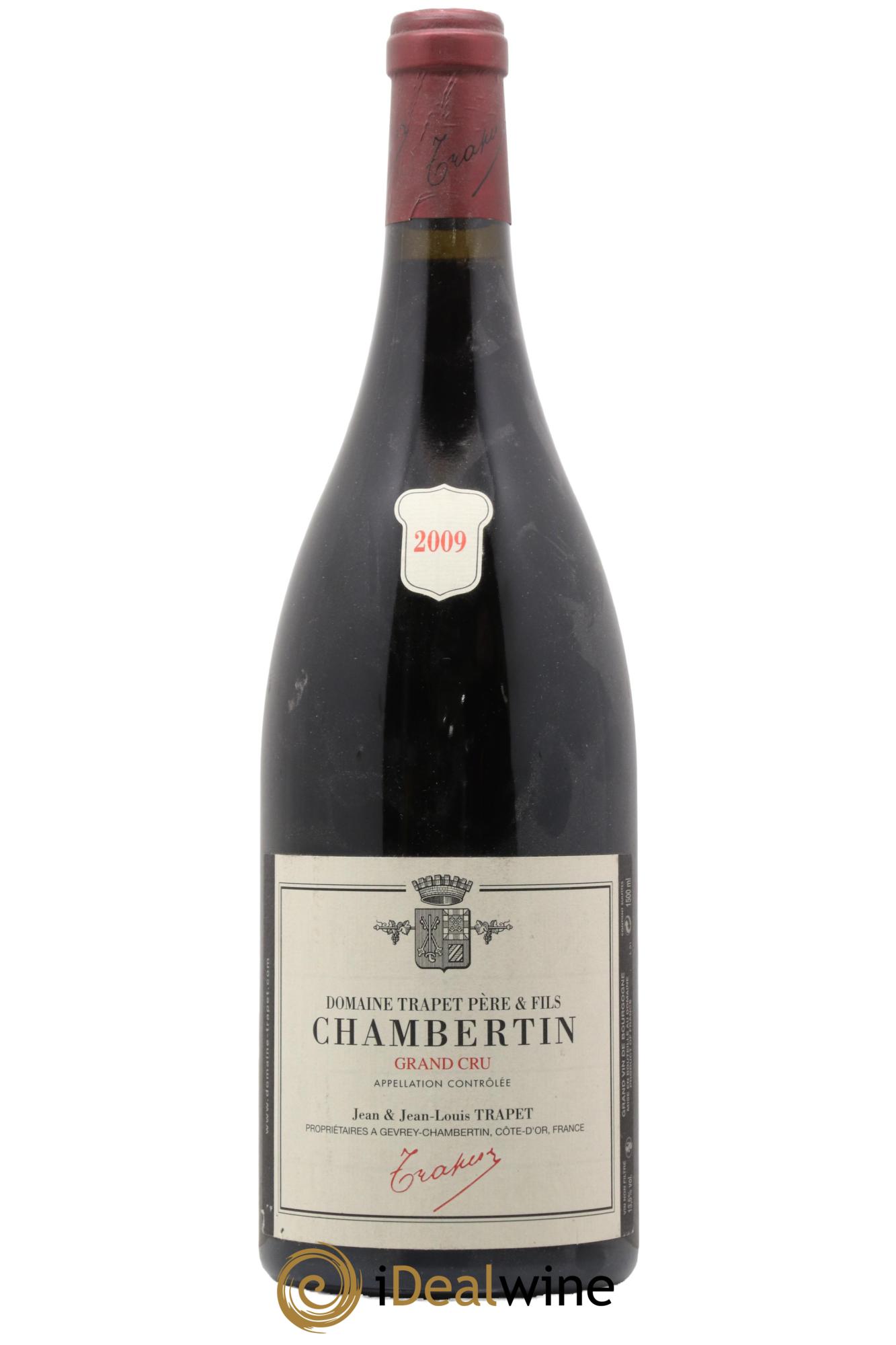 Chambertin Grand Cru Domaine Trapet 2009 - Lot de 1 magnum - 0