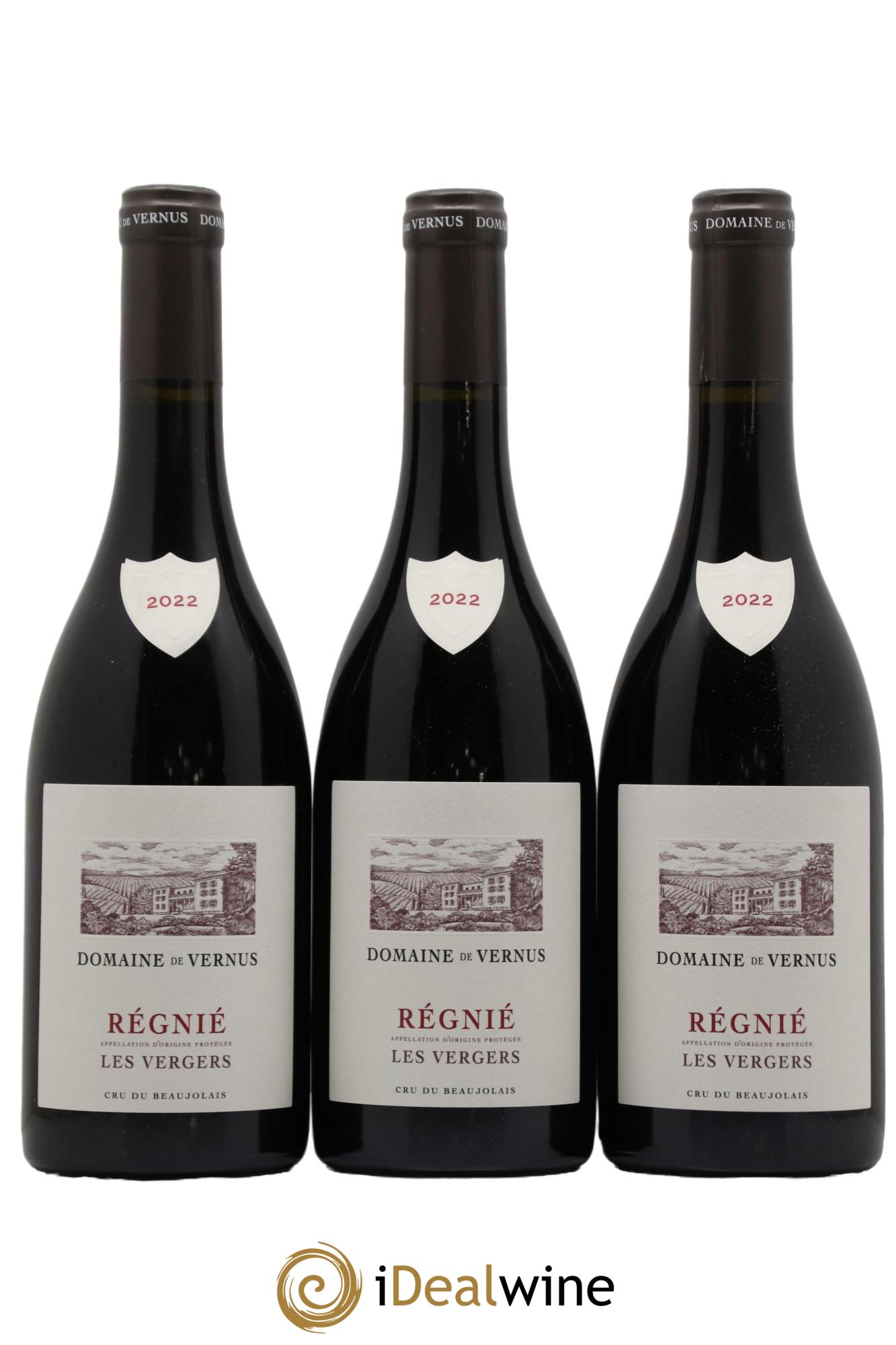 Régnié Les Vergers Domaine de Vernus 2022 - Lot de 3 bouteilles - 0