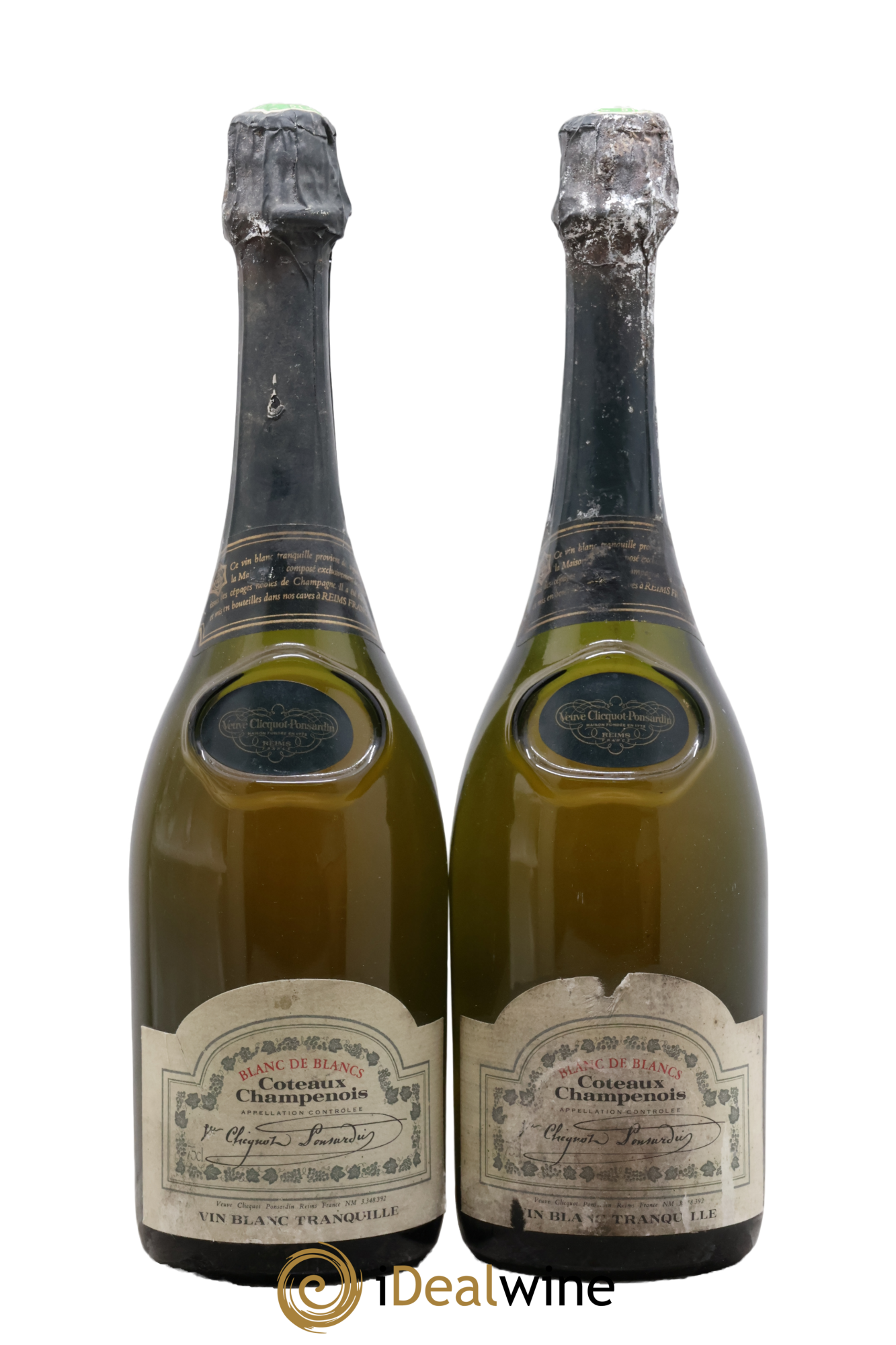 Coteaux Champenois Blanc de Blancs Veuve Clicquot - Lot de 2 bouteilles - 0
