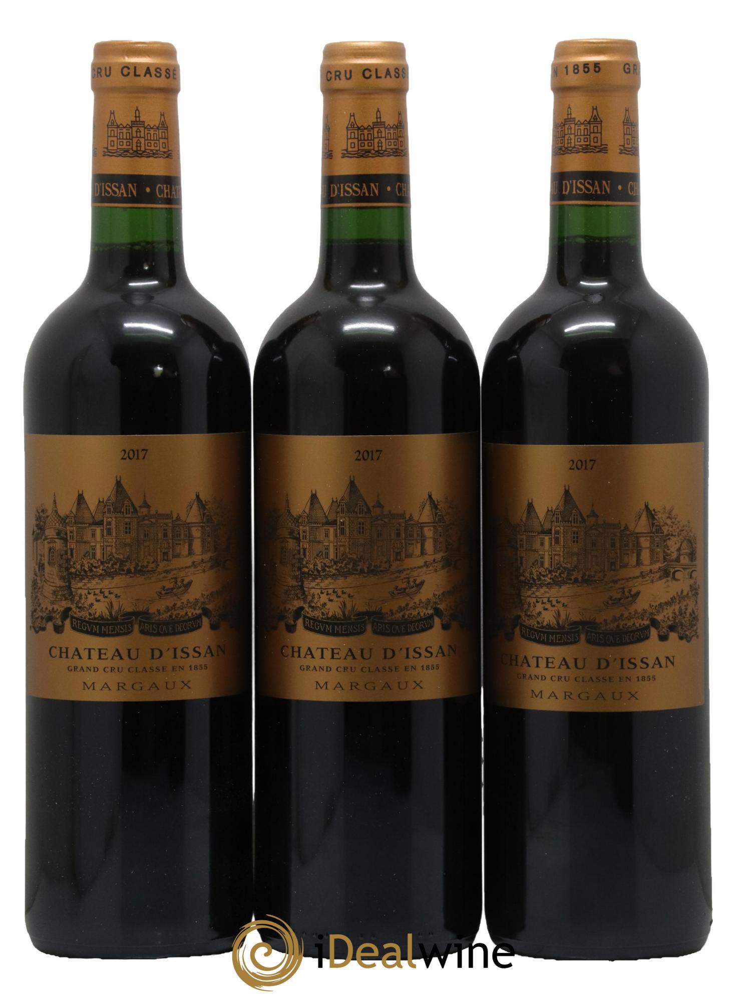 Château d'Issan 3ème Grand Cru Classé 2017 - Lot of 3 bottles - 0