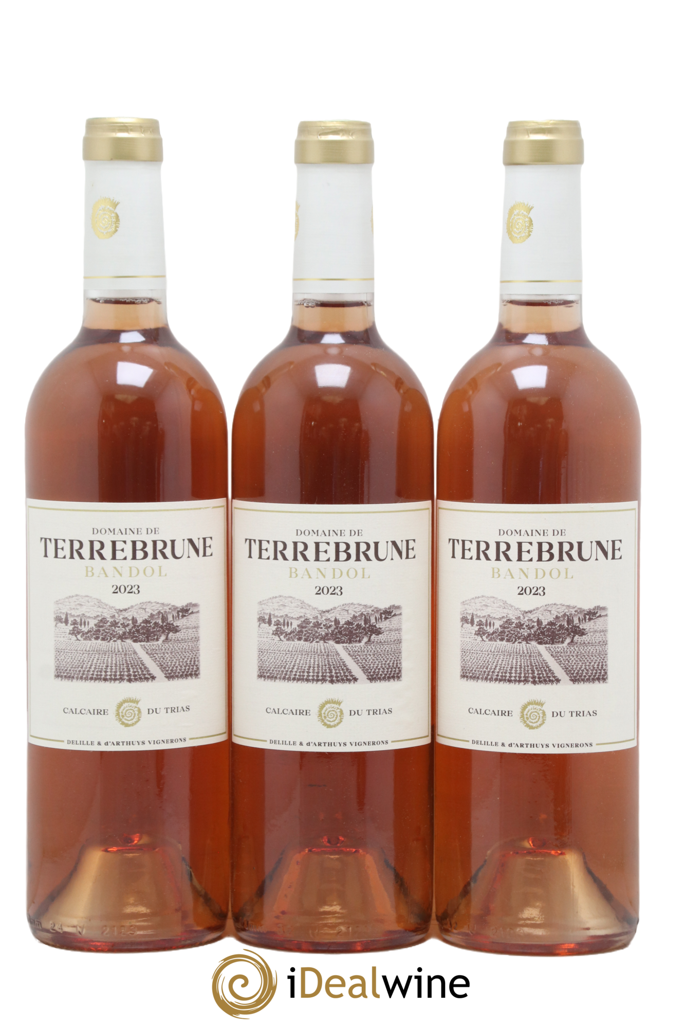 Bandol Terrebrune (Domaine de) 2023 - Posten von 3 Flaschen - 0