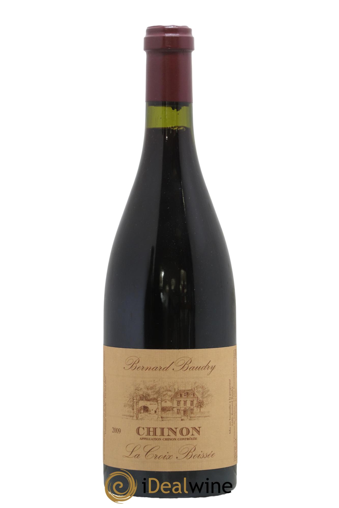 Chinon La Croix Boissée Bernard Baudry 2009 - Lot de 1 bouteille - 0