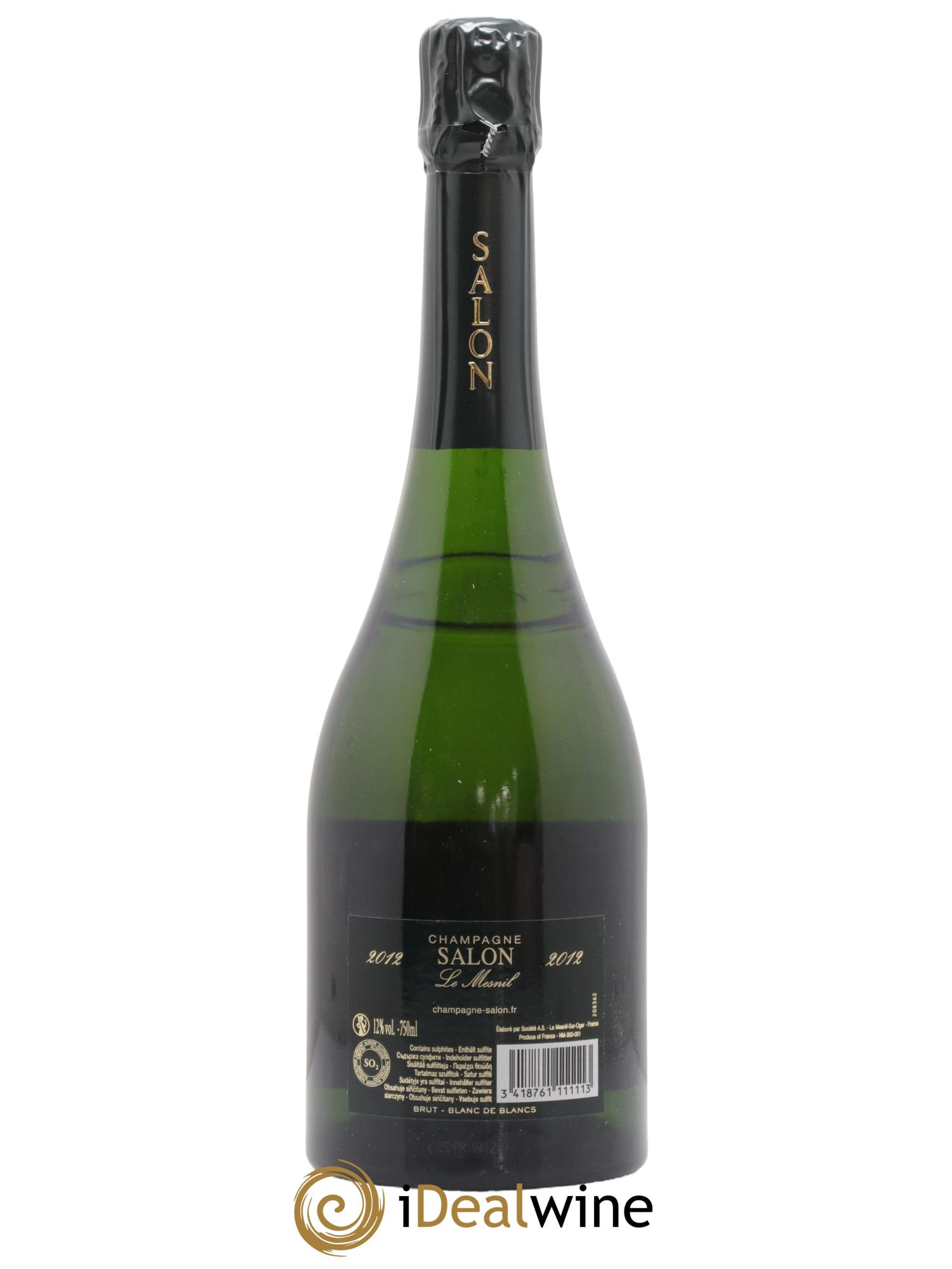 Cuvée S Salon 2012 - Lot of 1 bottle - 2