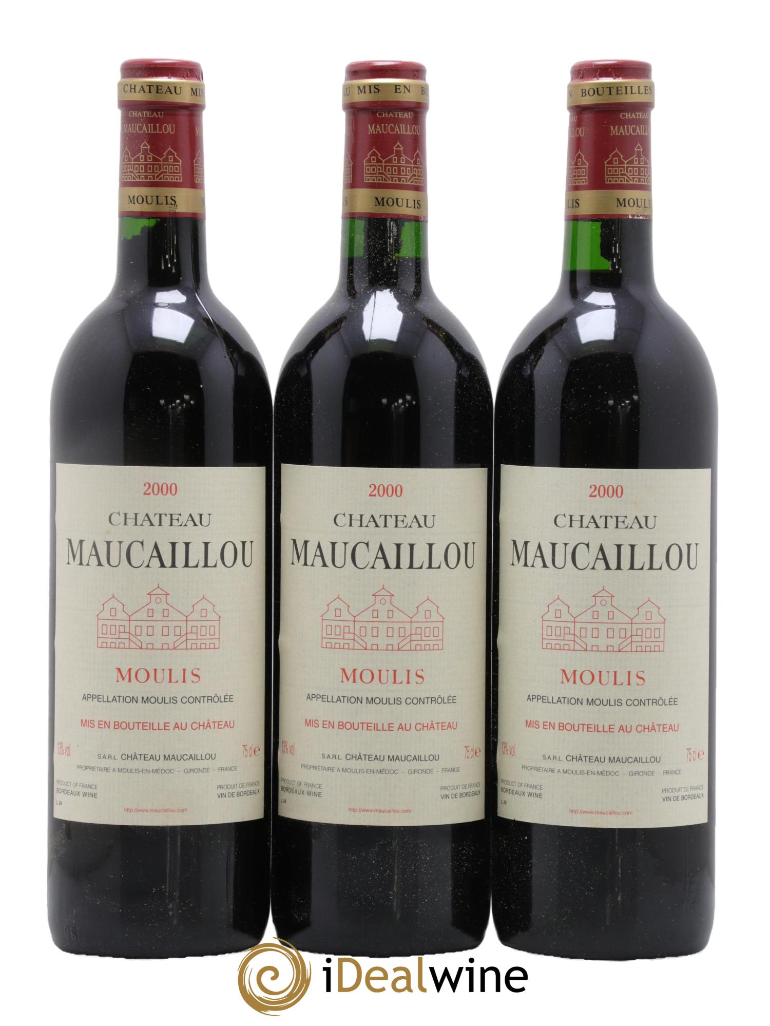 Château Maucaillou 2000 - Lot de 12 bouteilles - 4