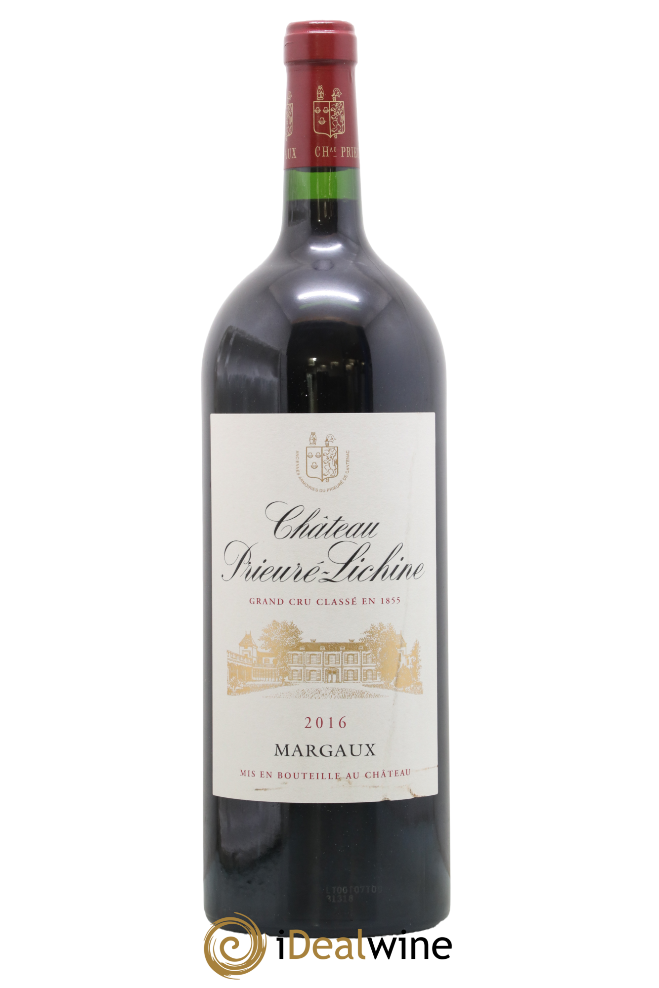 Château Prieuré Lichine 4ème Grand Cru Classé 2016 - Lot de 1 magnum - 0