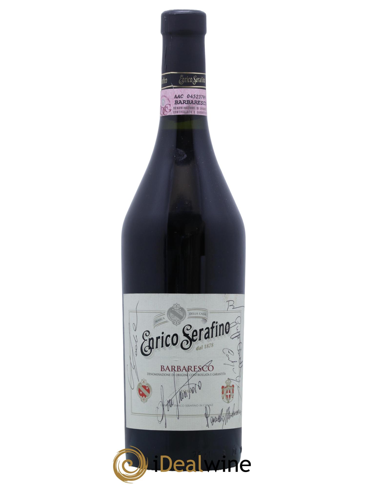 Barbaresco DOCG Enrico Serafino 1998 - Lot de 1 bouteille - 0