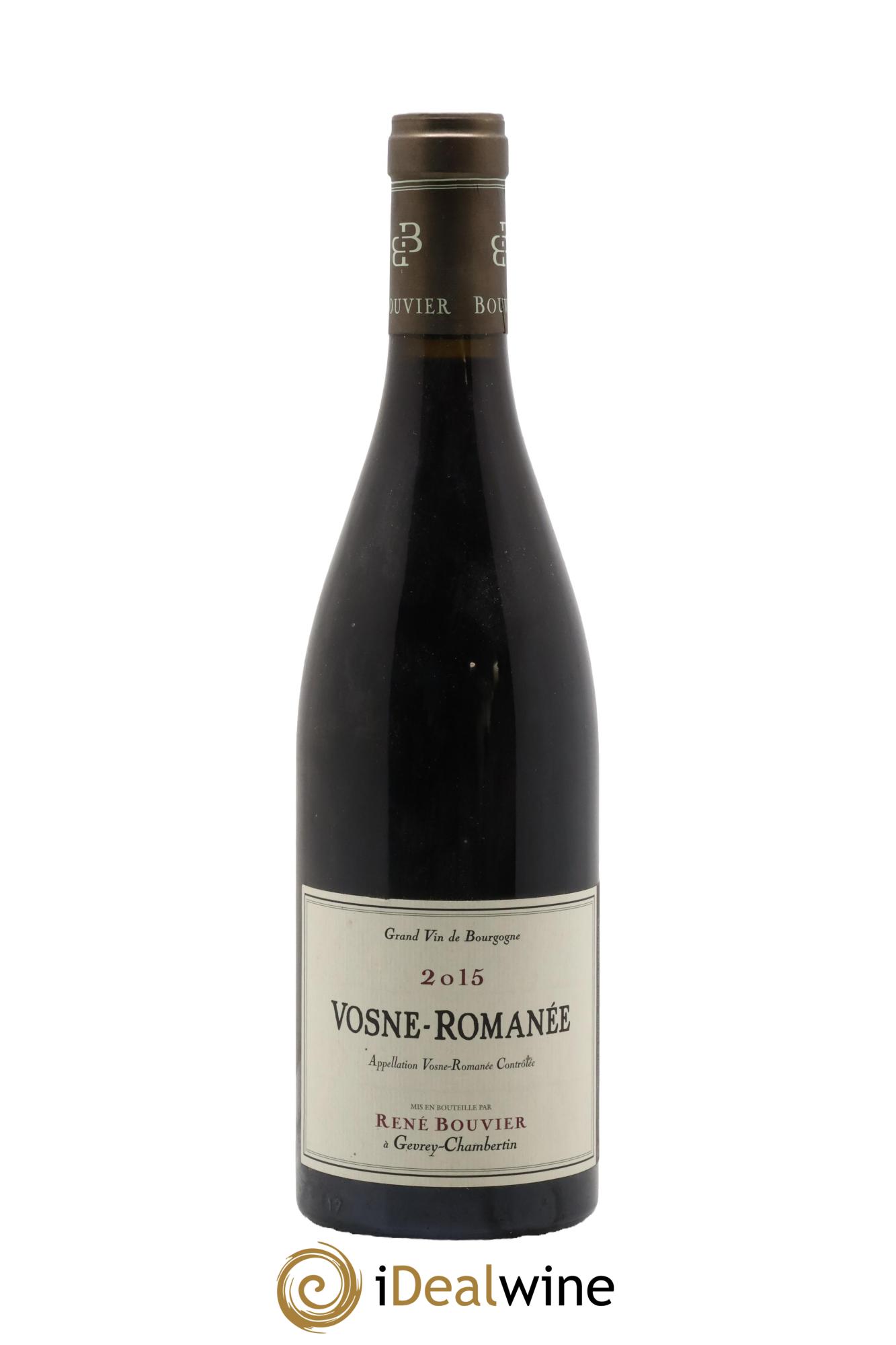 Vosne-Romanée René Bouvier (Domaine) 2015 - Lot de 1 bouteille - 0