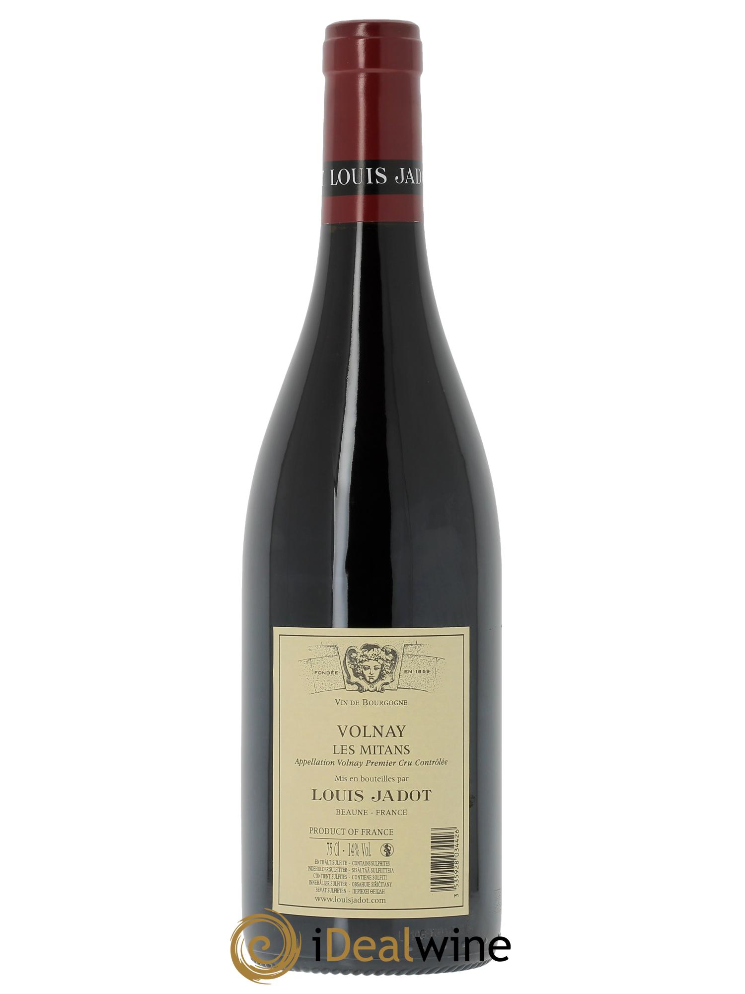 Volnay 1er Cru Les Mitans Domaine Gagey - Louis Jadot  2022 - Lot de 1 bouteille - 1