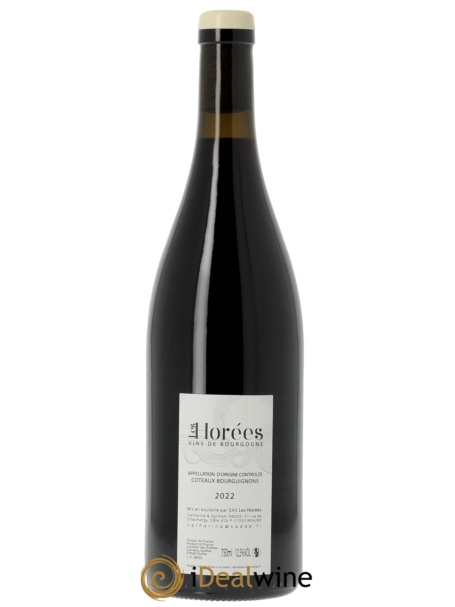 Côteaux Bourguignons Mon Poulain Les Horées 2022 - Posten von 1 Flasche - 1