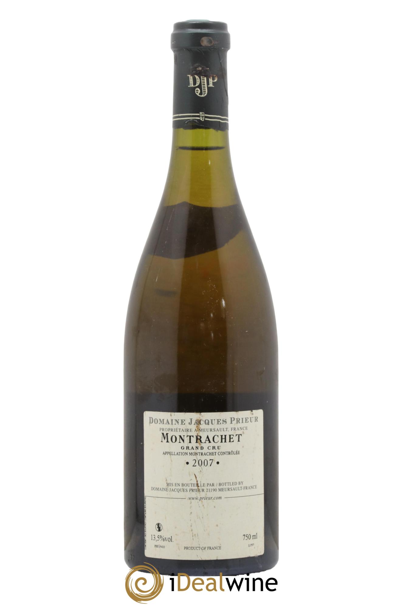 Montrachet Grand Cru Jacques Prieur (Domaine) 2007 - Lot of 1 bottle - 1