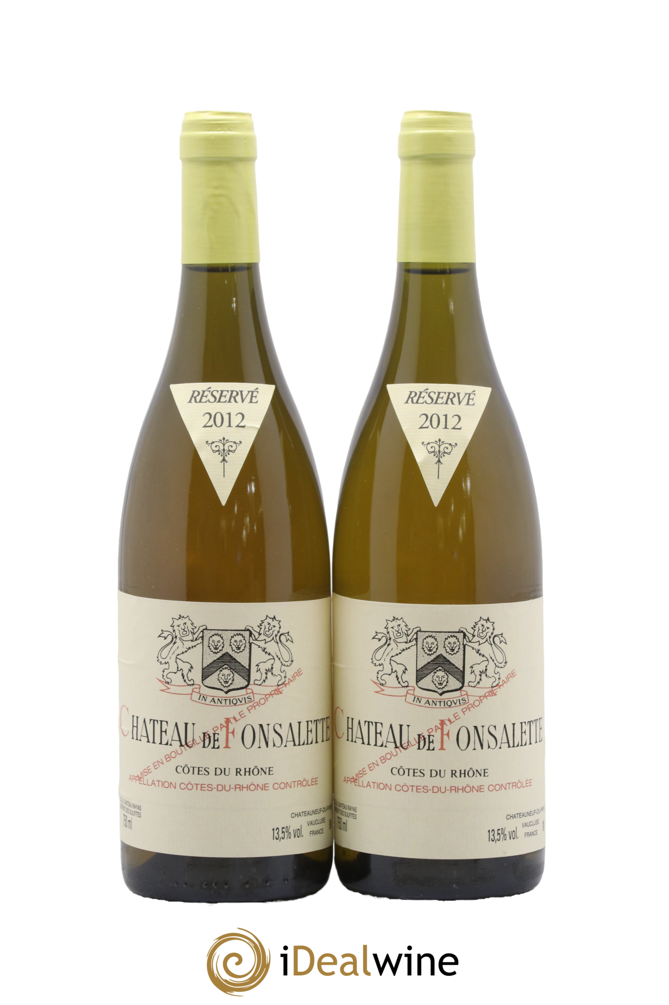 Côtes-du-Rhône Château de Fonsalette Emmanuel Reynaud 2012 - Lotto di 2 bottiglie - 0