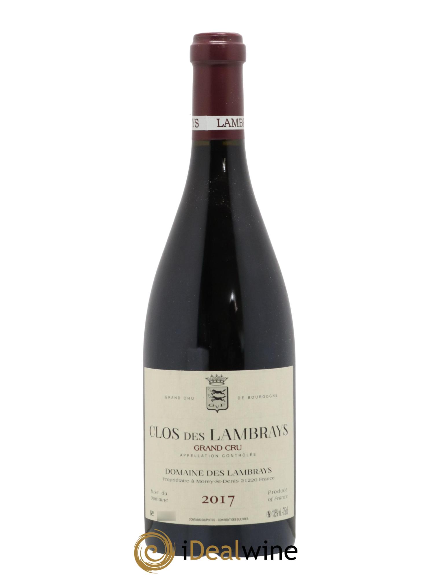 Clos des Lambrays Grand Cru Domaine des Lambrays 2017 - Lot de 1 bouteille - 0