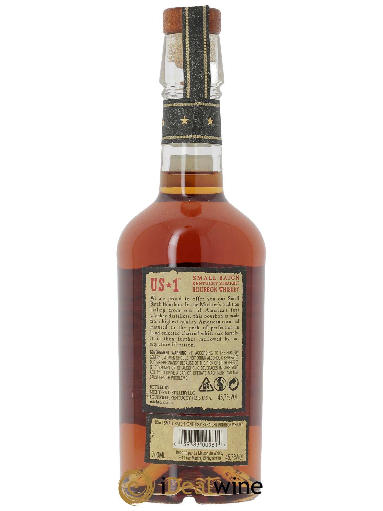 Michters's US 1 Bourbon  - Lotto di 1 bottiglia - 2