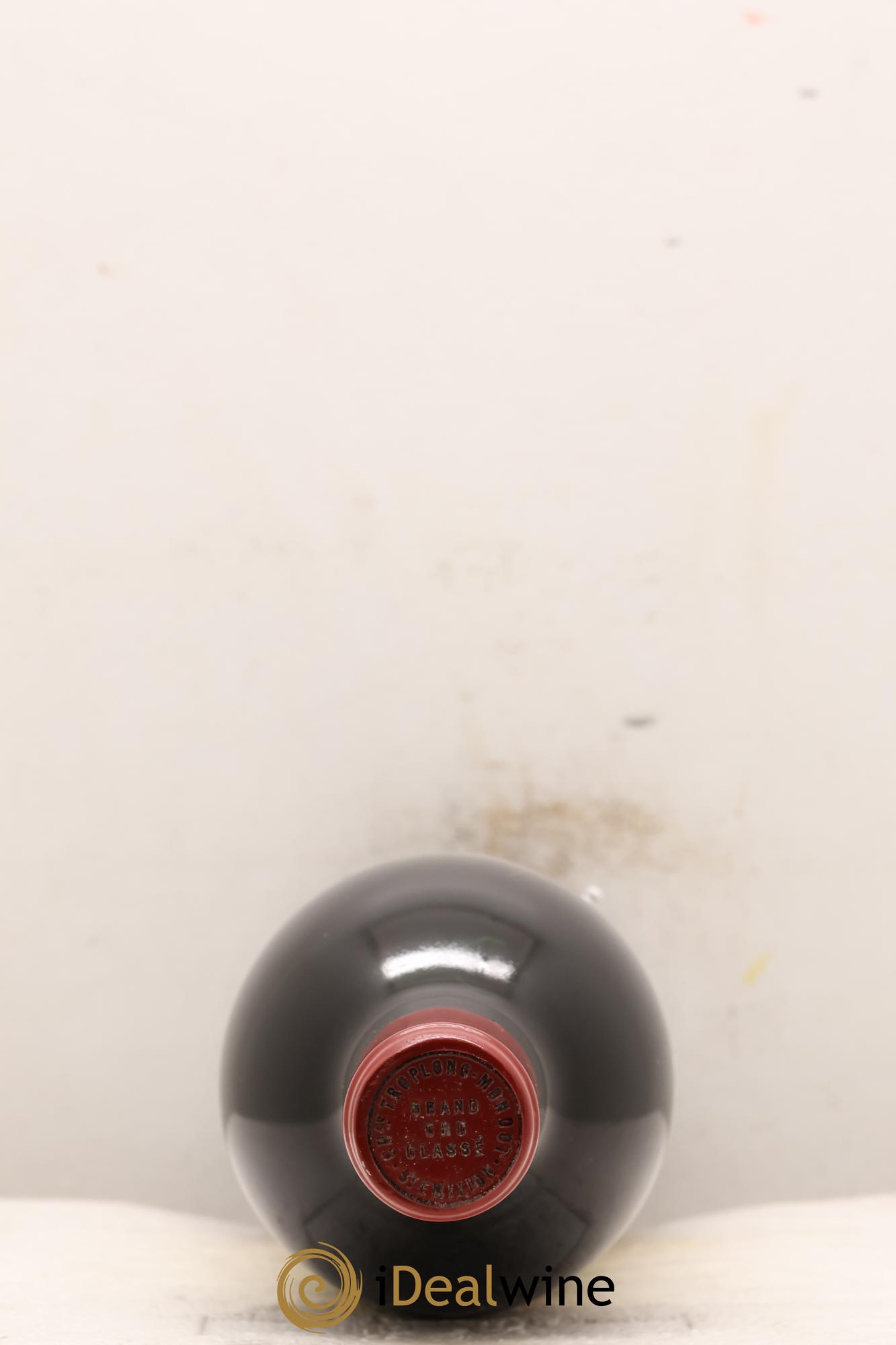 Château Troplong Mondot 1er Grand Cru Classé B 1990 - Lot de 1 bouteille - 1