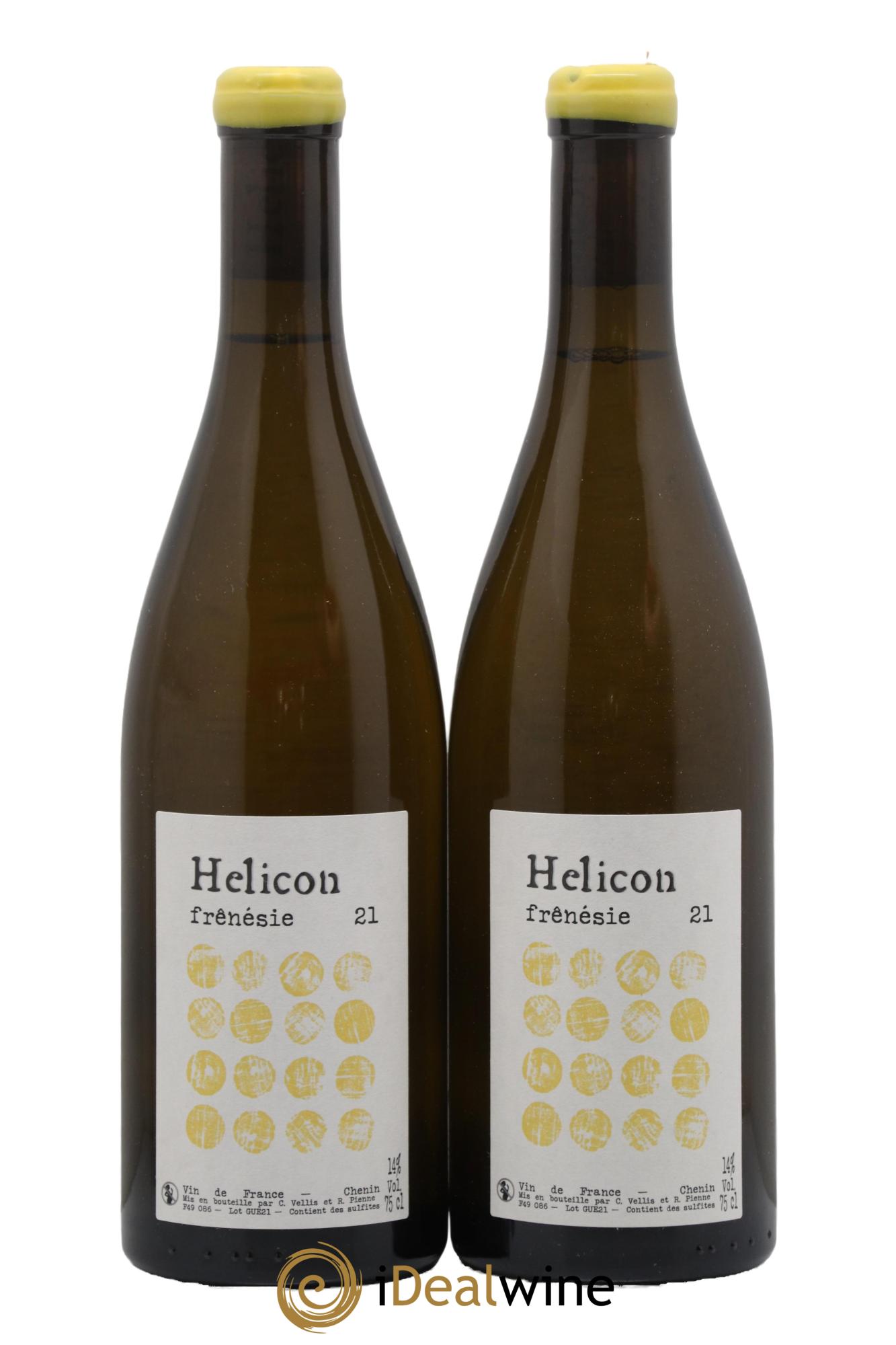 Vin de France Frênésie Helicon 2021 - Lot de 2 bouteilles - 0