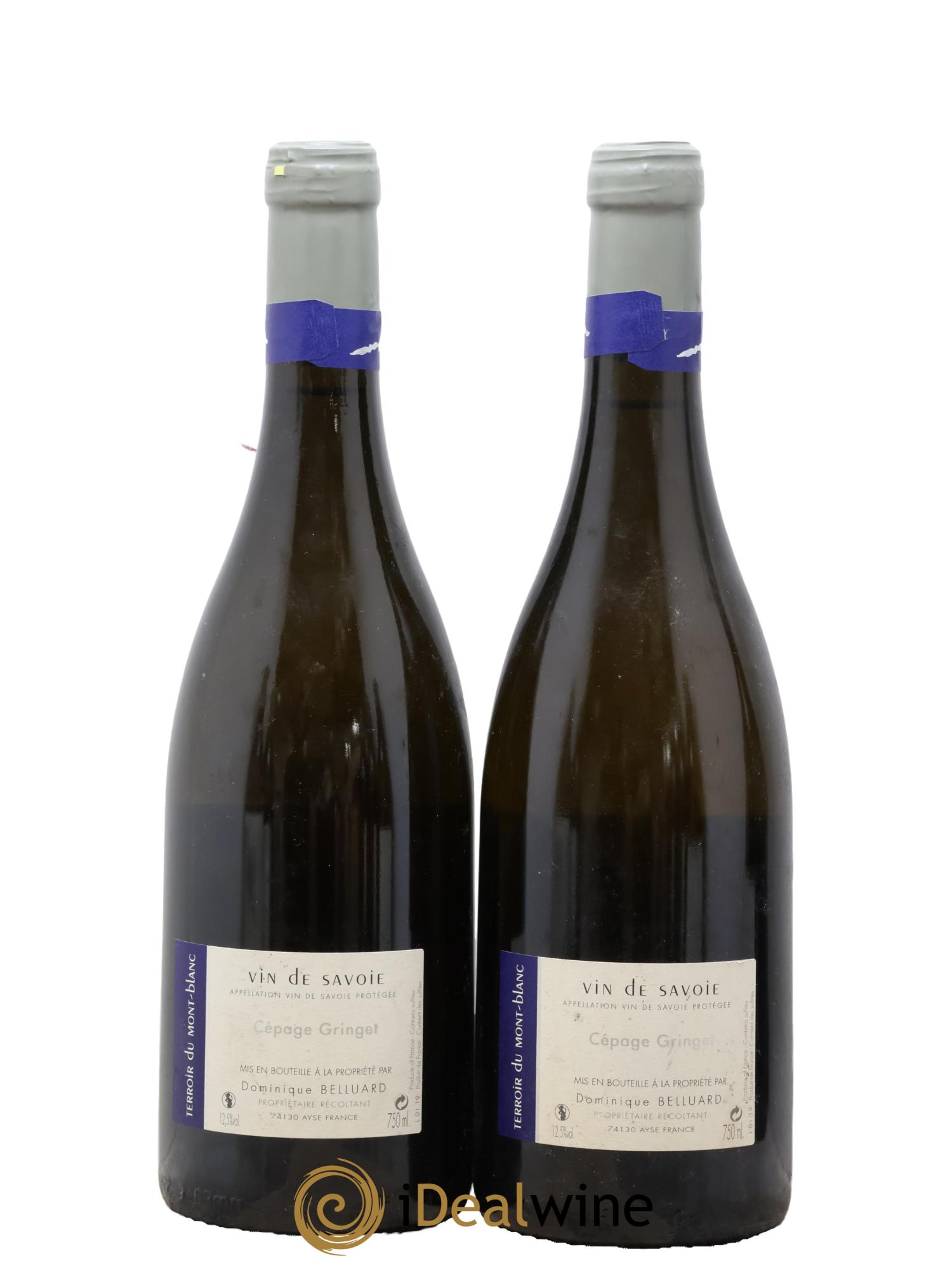 Vin de Savoie Le Feu Domaine Belluard 2019 - Lot de 2 bouteilles - 1