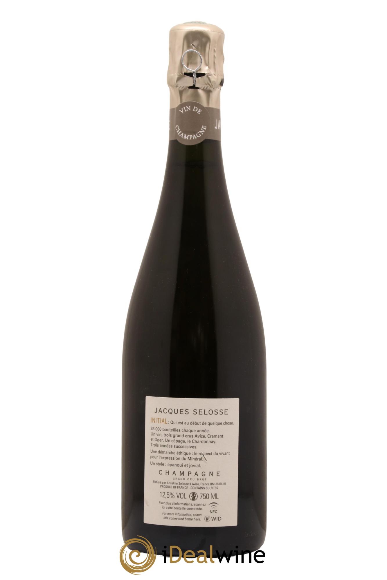 Initial Brut Jacques Selosse - Lot de 1 bouteille - 1