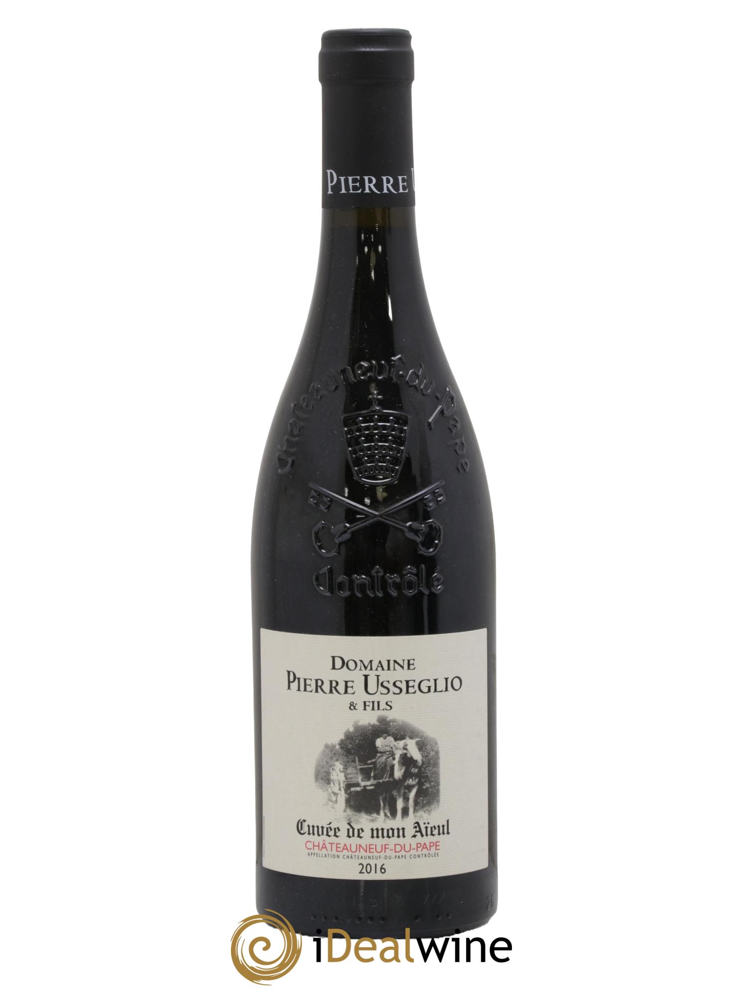 Châteauneuf-du-Pape Cuvée de mon Aïeul Pierre Usseglio & Fils 2016 - Lot de 1 bouteille - 0