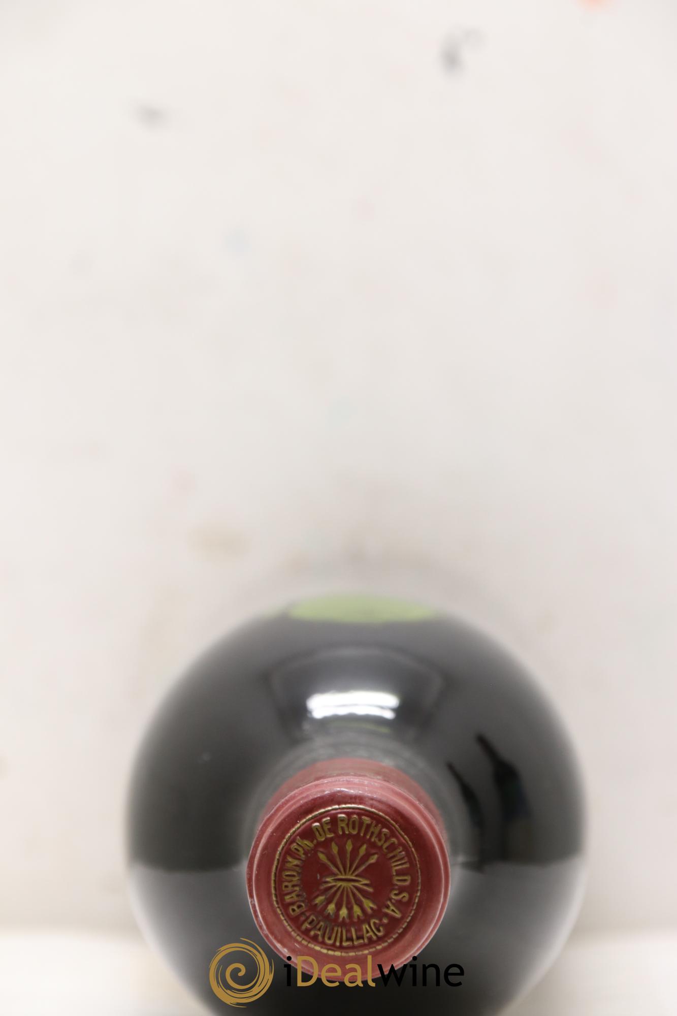 Château Mouton Rothschild 1er Grand Cru Classé 1982 - Lot de 3 bouteilles - 1