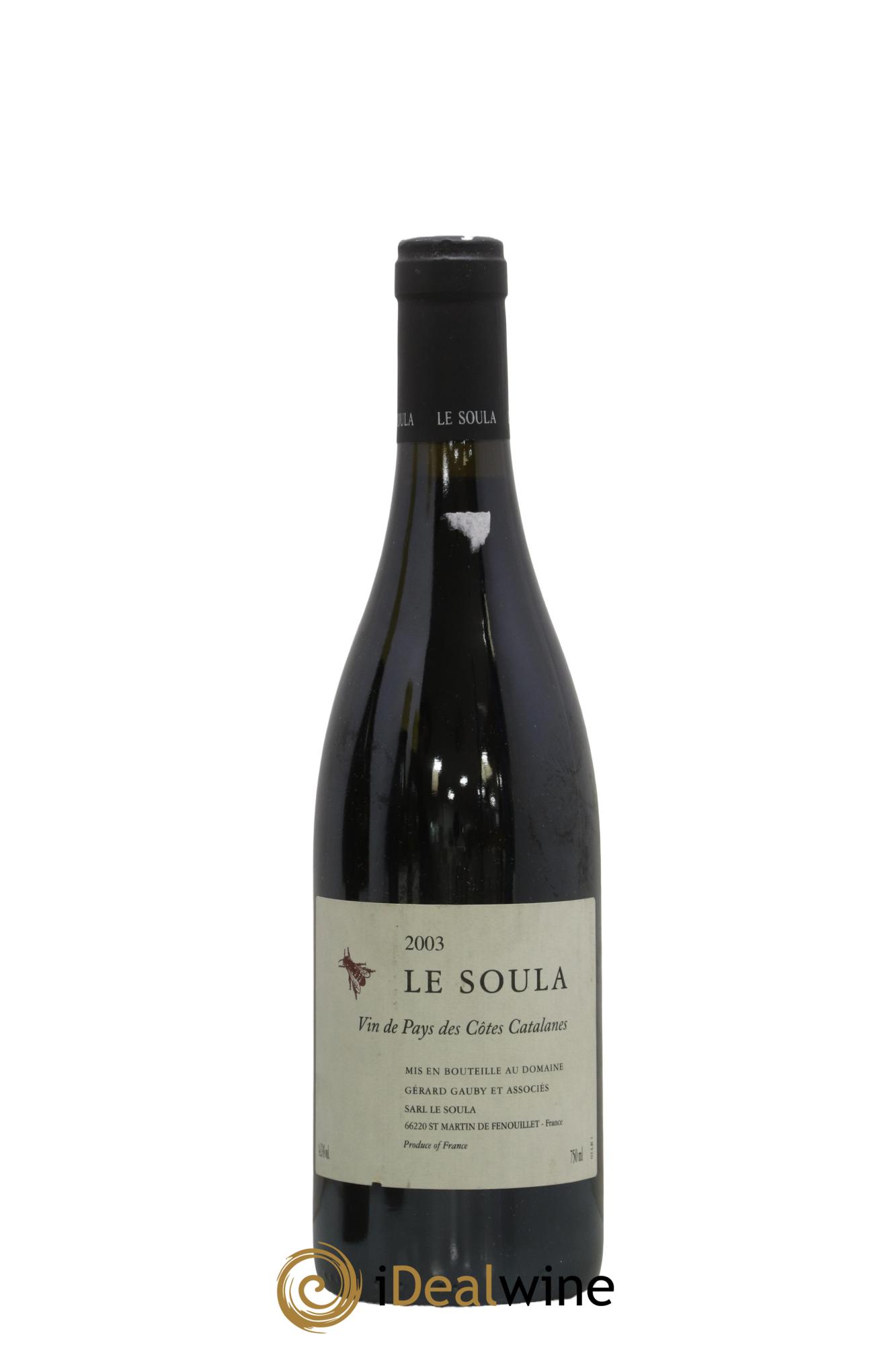Côtes Catalanes Le Soula 2003 - Posten von 1 Flasche - 0