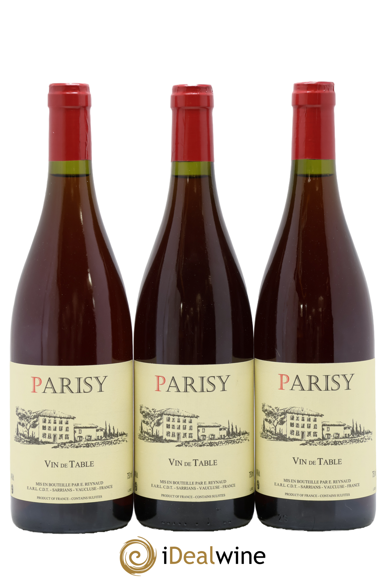 Vin de Table Parisy Emmanuel Reynaud 2020 - Lotto di 3 bottiglie - 0