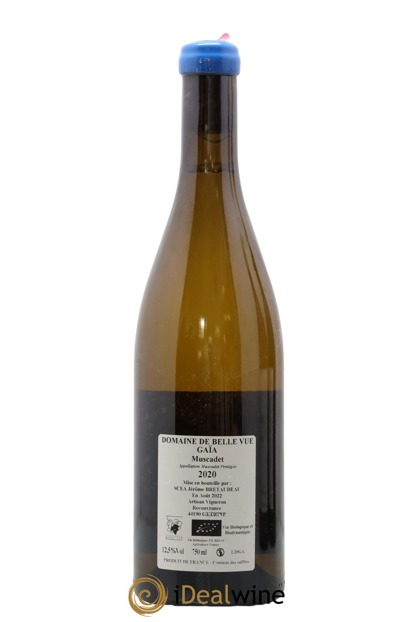 Muscadet-Sèvre-et-Maine Gaia Jérôme Bretaudeau - Domaine de Bellevue 2020 - Lot of 1 bottle - 1