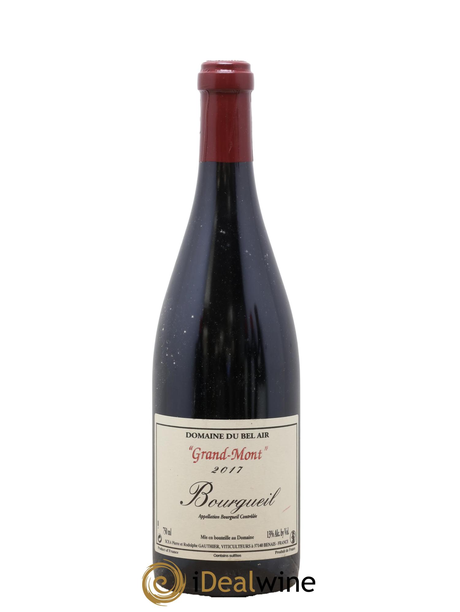 Bourgueil Grand Mont Domaine du Bel Air 2017 - Posten von 1 Flasche - 0